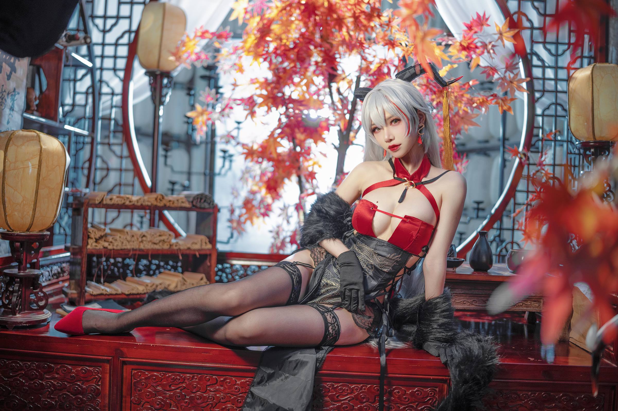 图片[18]-骨牙路子野 – 埃吉尔旗袍[17P] – 速更版-美库