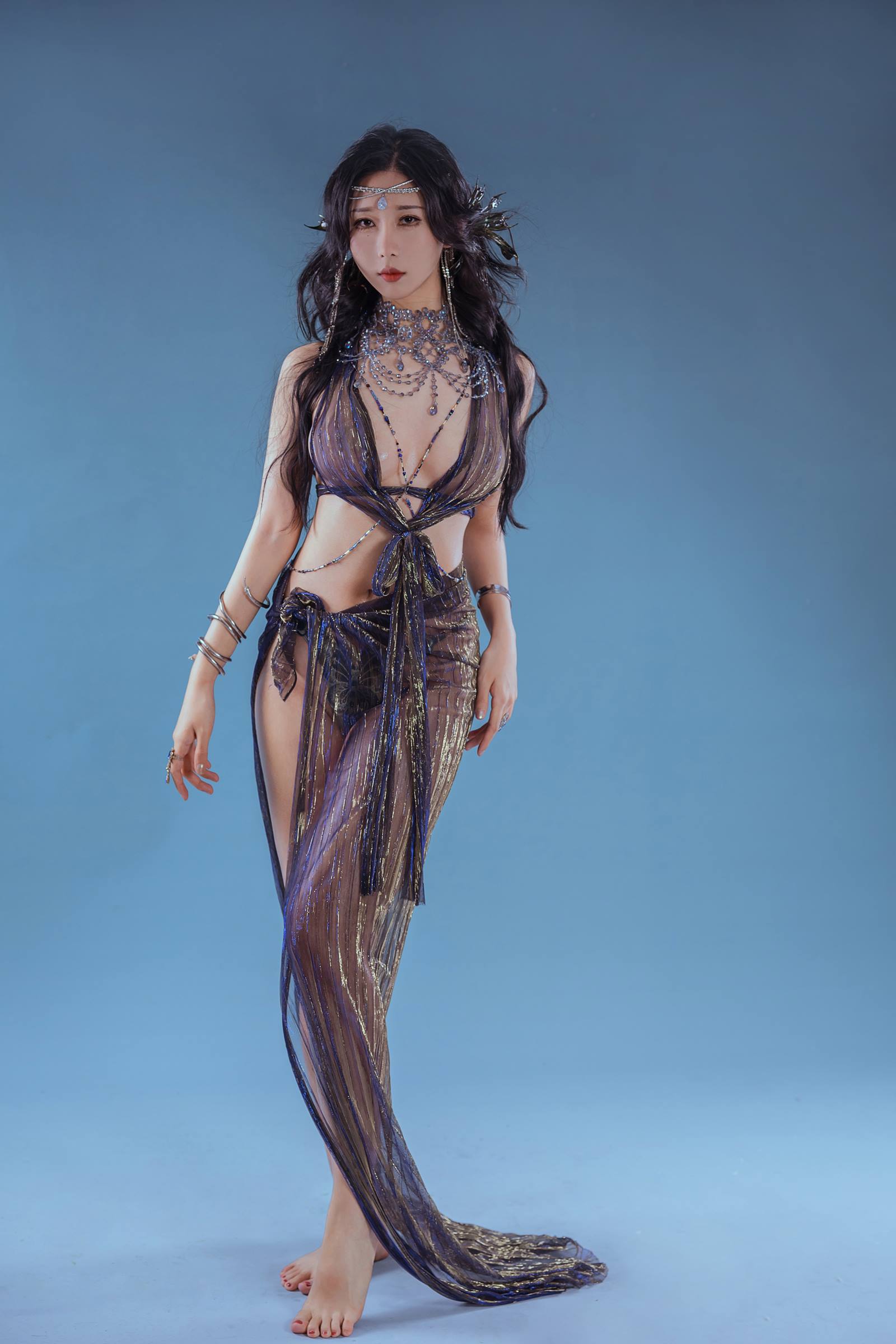 图片[11]-云溪溪  – 奶桃 塞壬七世·海妖[19P] – 速更版-美库