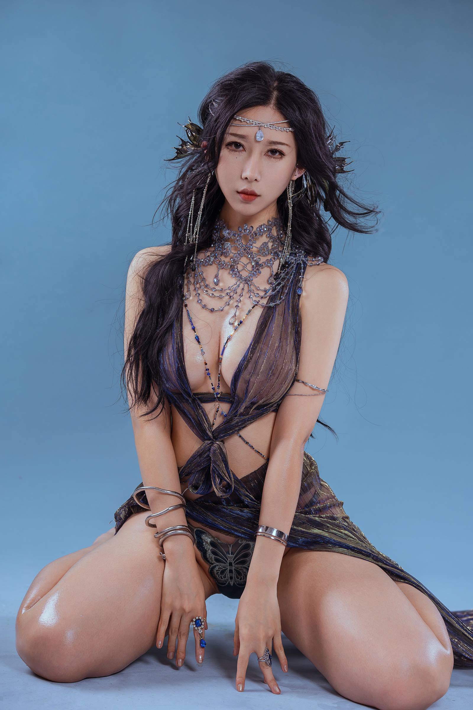 图片[20]-云溪溪  – 奶桃 塞壬七世·海妖[19P] – 速更版-美库