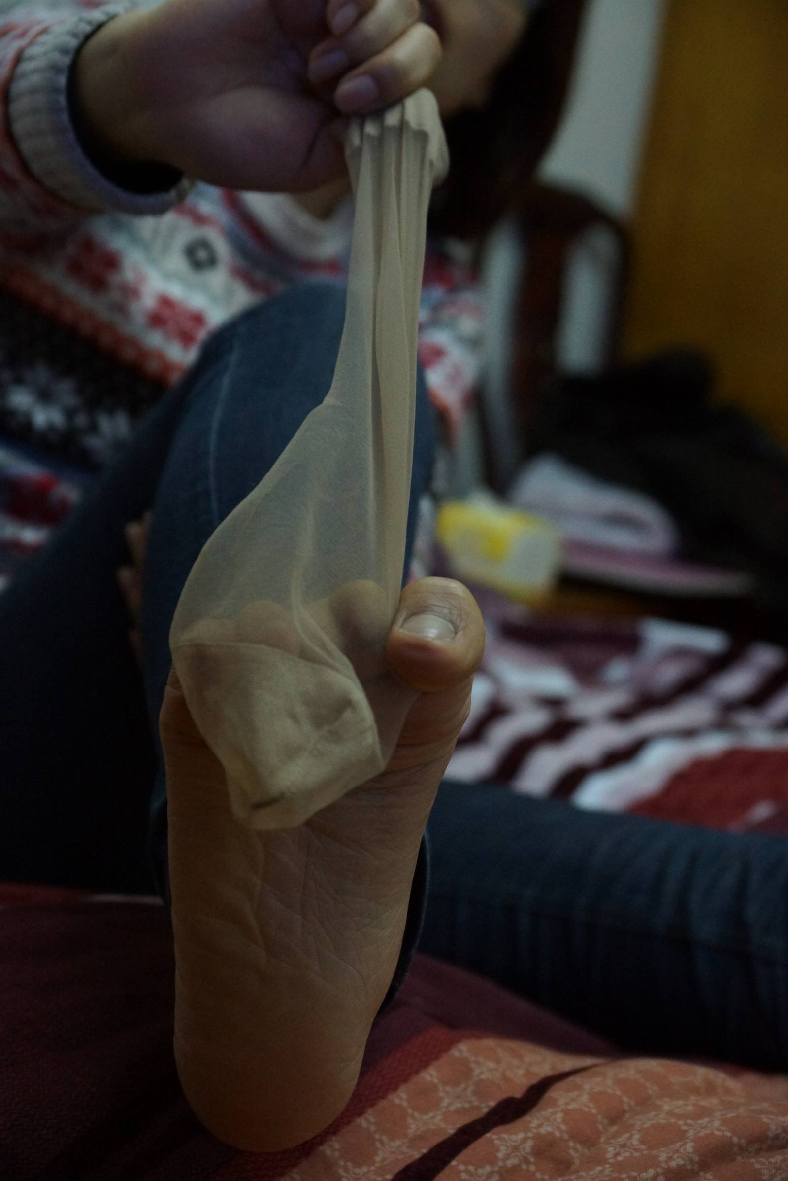 图片[14]-自由摄影 No.058 走了一天路 爱足MM认真的呵护着自己的每足 [45P] – 速更版-美库