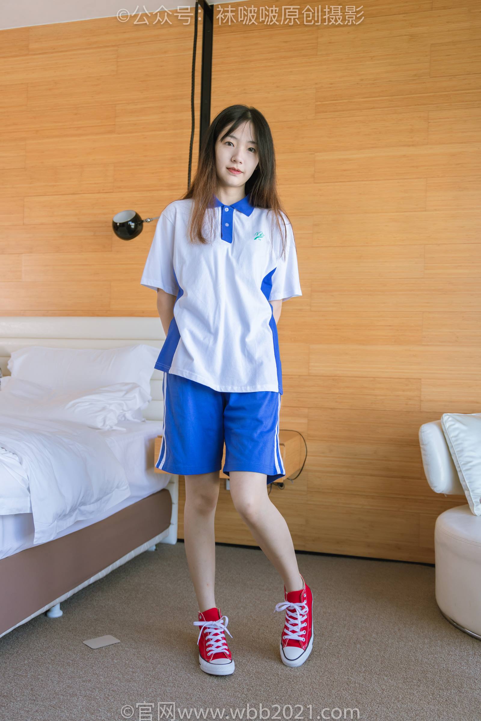 图片[11]-[BoBoSocks袜啵啵]NO.336 小甜豆-校服、帆布鞋、白棉袜、裸足[140P] – 速更版-美库