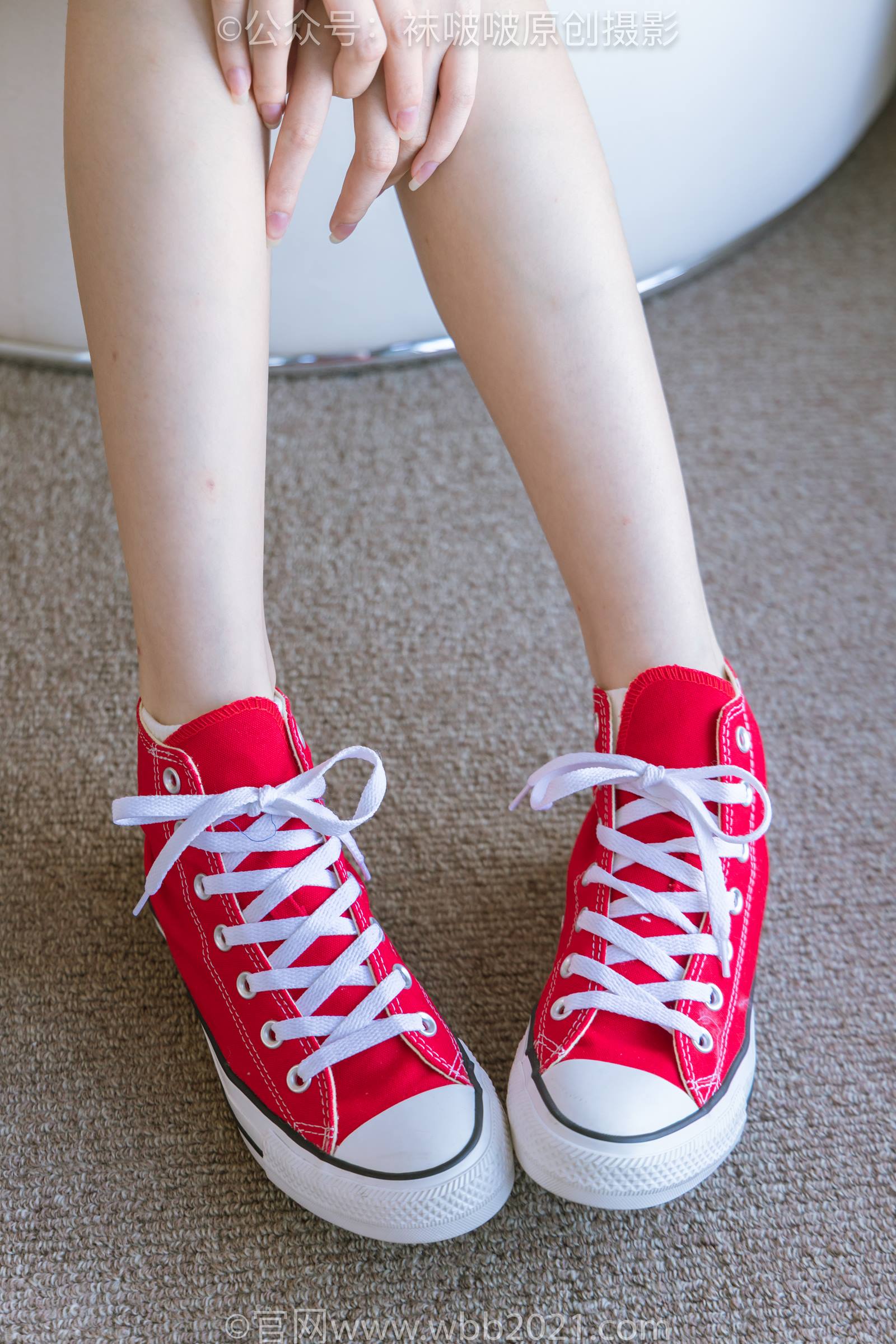 图片[23]-[BoBoSocks袜啵啵]NO.336 小甜豆-校服、帆布鞋、白棉袜、裸足[140P] – 速更版-美库