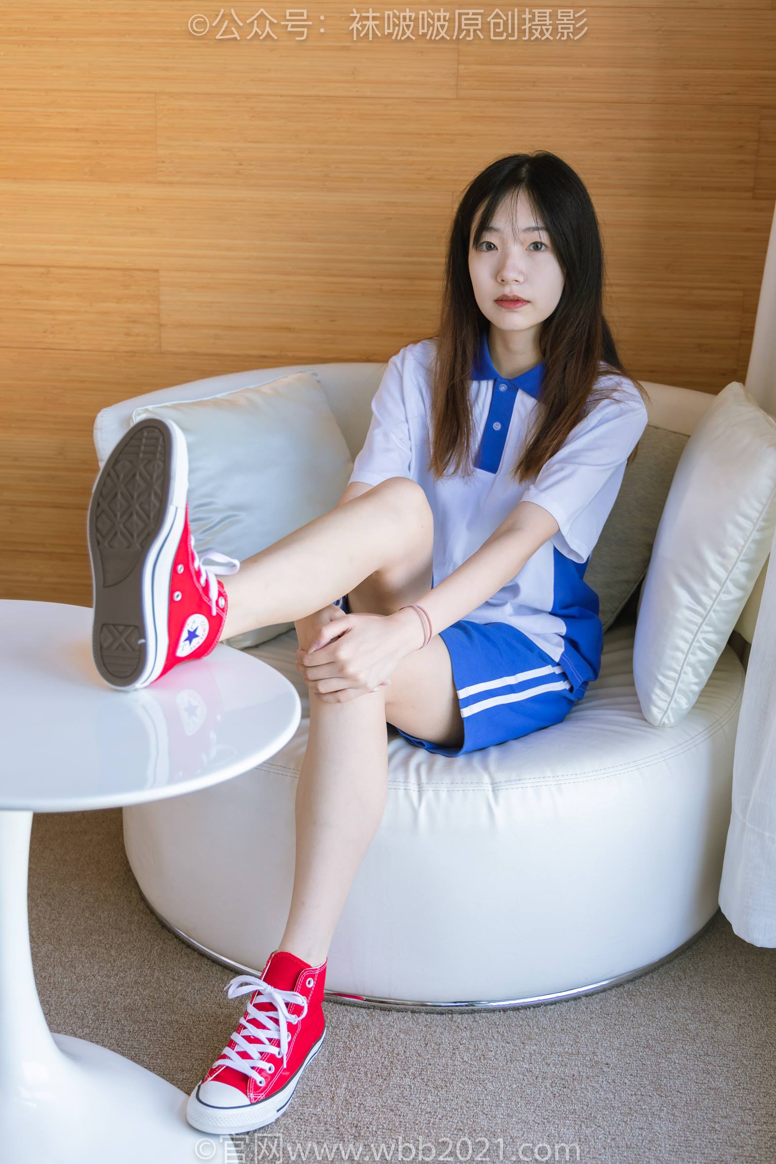 图片[28]-[BoBoSocks袜啵啵]NO.336 小甜豆-校服、帆布鞋、白棉袜、裸足[140P] – 速更版-美库