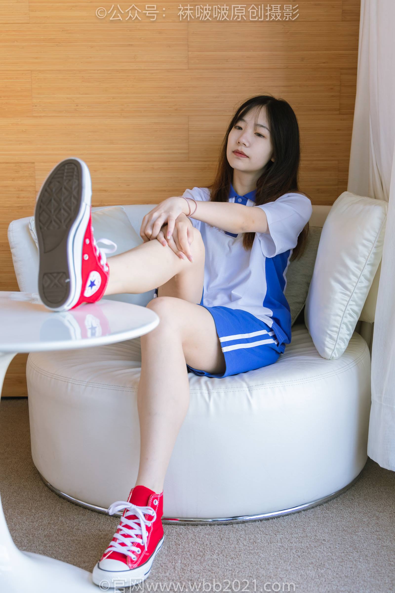 图片[29]-[BoBoSocks袜啵啵]NO.336 小甜豆-校服、帆布鞋、白棉袜、裸足[140P] – 速更版-美库