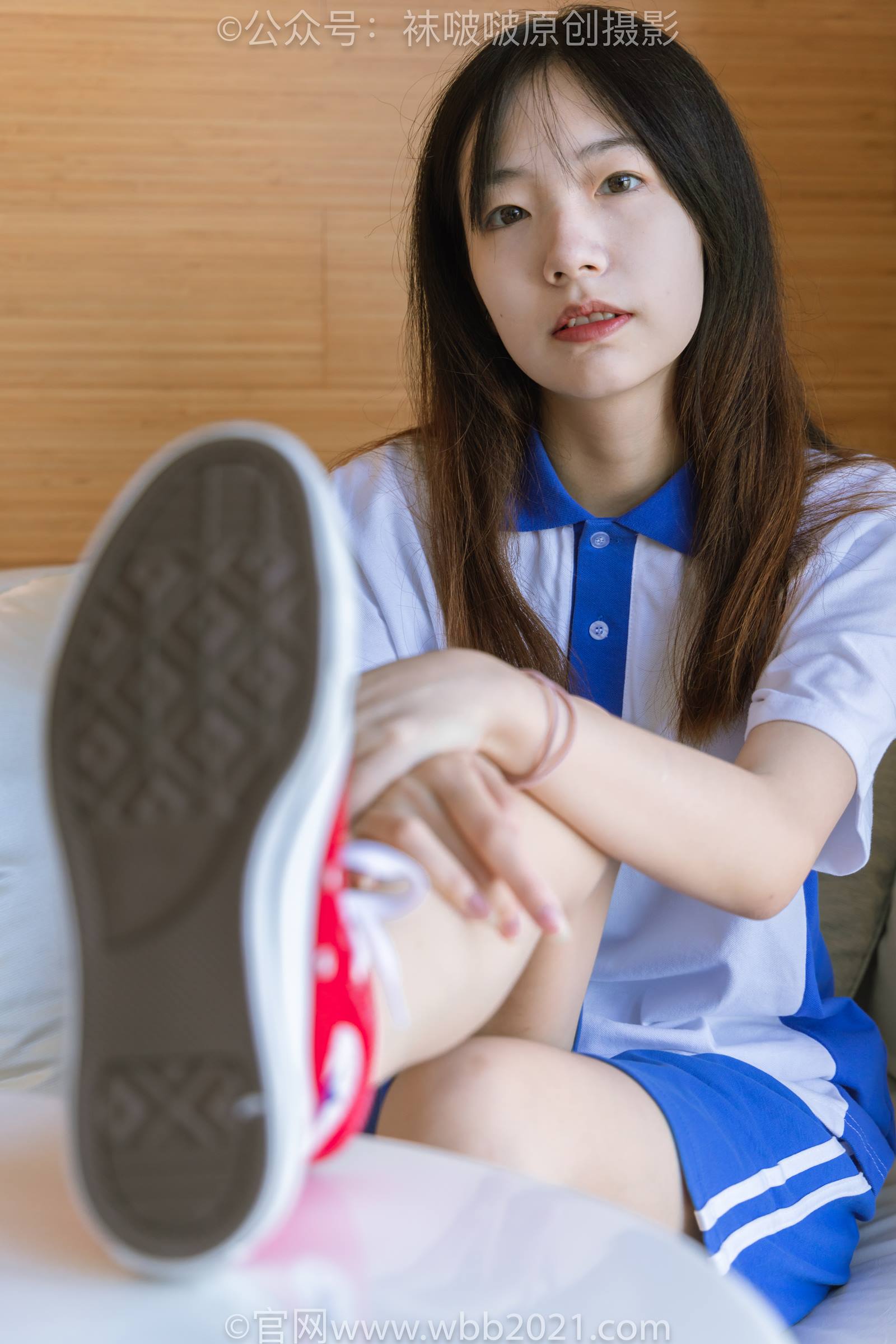 图片[30]-[BoBoSocks袜啵啵]NO.336 小甜豆-校服、帆布鞋、白棉袜、裸足[140P] – 速更版-美库