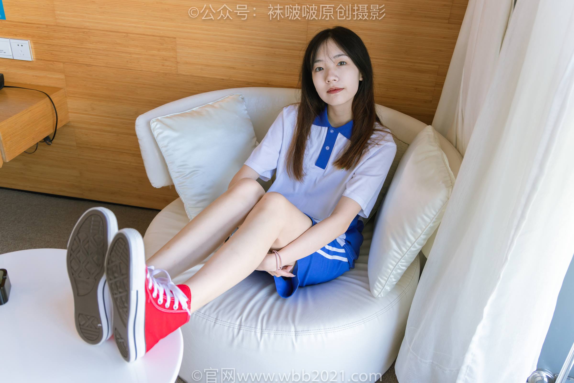 图片[32]-[BoBoSocks袜啵啵]NO.336 小甜豆-校服、帆布鞋、白棉袜、裸足[140P] – 速更版-美库