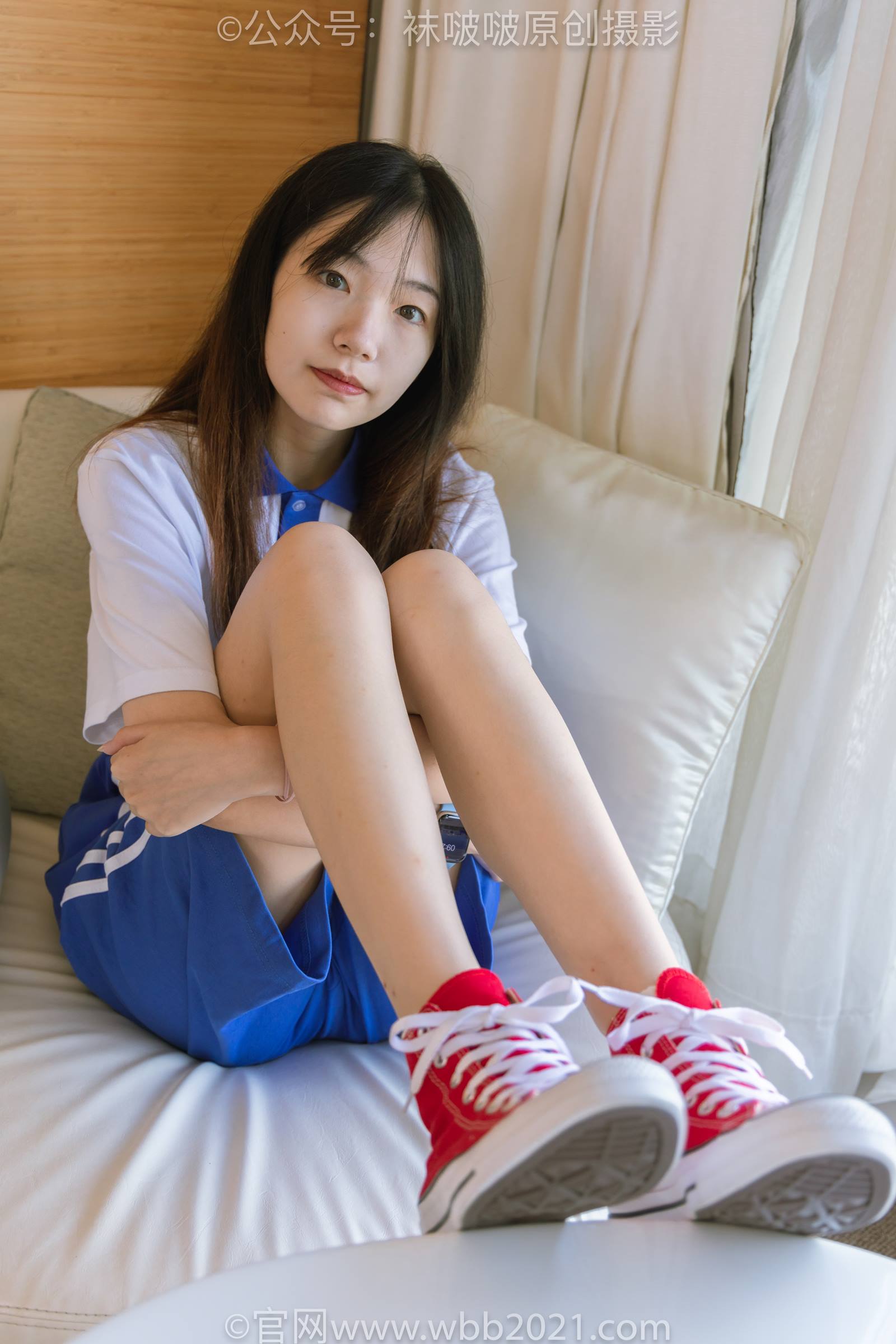 图片[36]-[BoBoSocks袜啵啵]NO.336 小甜豆-校服、帆布鞋、白棉袜、裸足[140P] – 速更版-美库