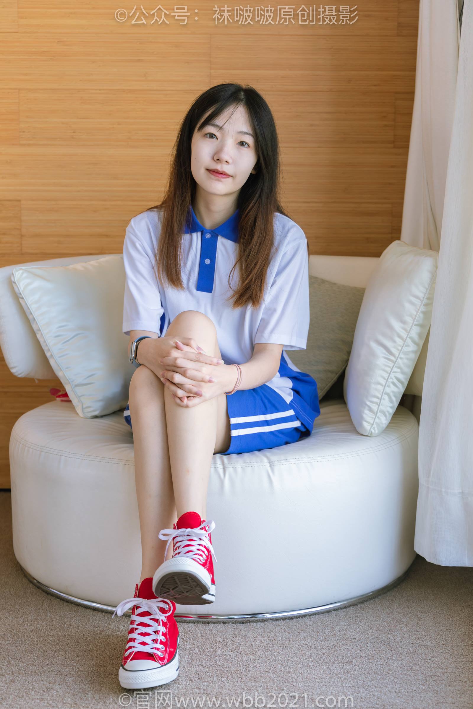 图片[39]-[BoBoSocks袜啵啵]NO.336 小甜豆-校服、帆布鞋、白棉袜、裸足[140P] – 速更版-美库