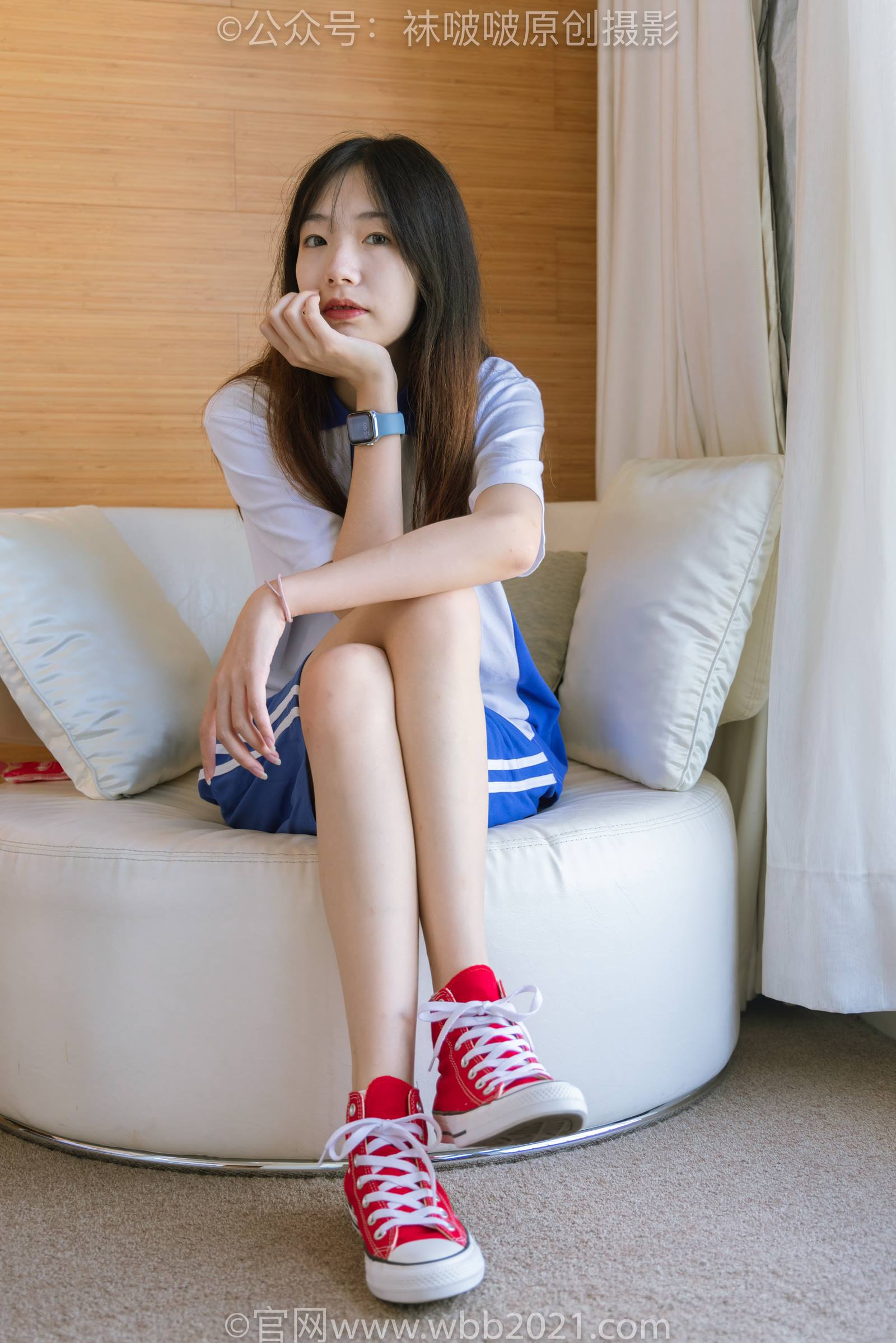 图片[41]-[BoBoSocks袜啵啵]NO.336 小甜豆-校服、帆布鞋、白棉袜、裸足[140P] – 速更版-美库