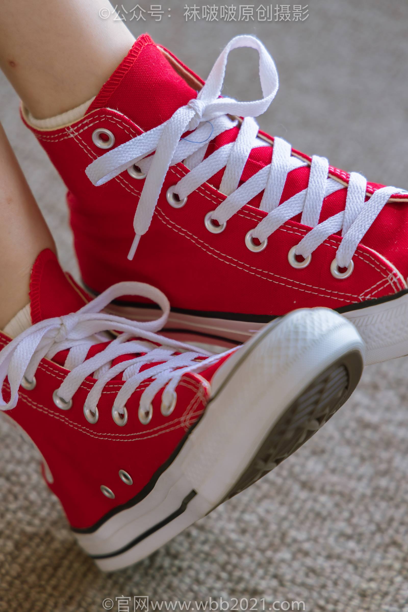 图片[44]-[BoBoSocks袜啵啵]NO.336 小甜豆-校服、帆布鞋、白棉袜、裸足[140P] – 速更版-美库