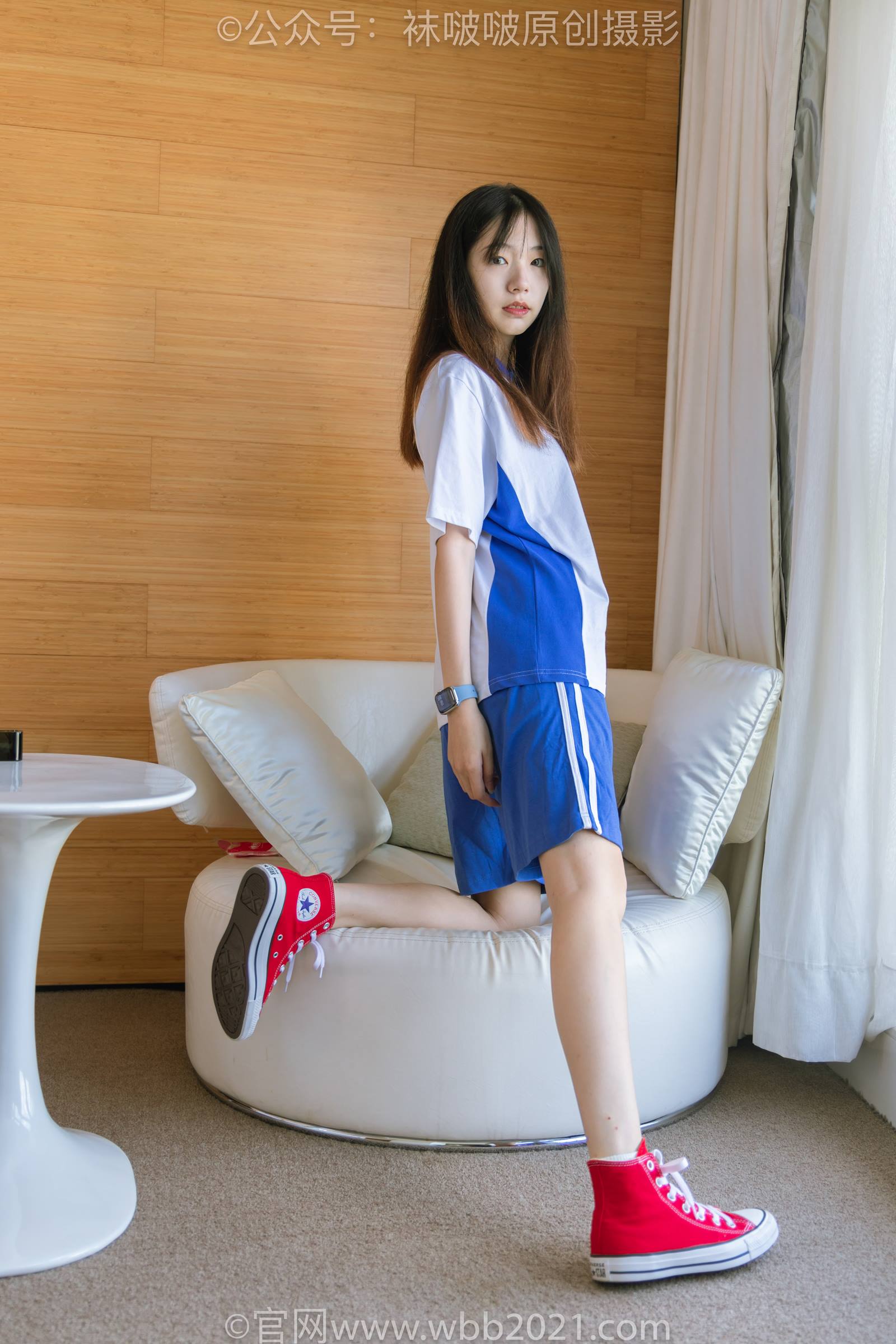 图片[46]-[BoBoSocks袜啵啵]NO.336 小甜豆-校服、帆布鞋、白棉袜、裸足[140P] – 速更版-美库