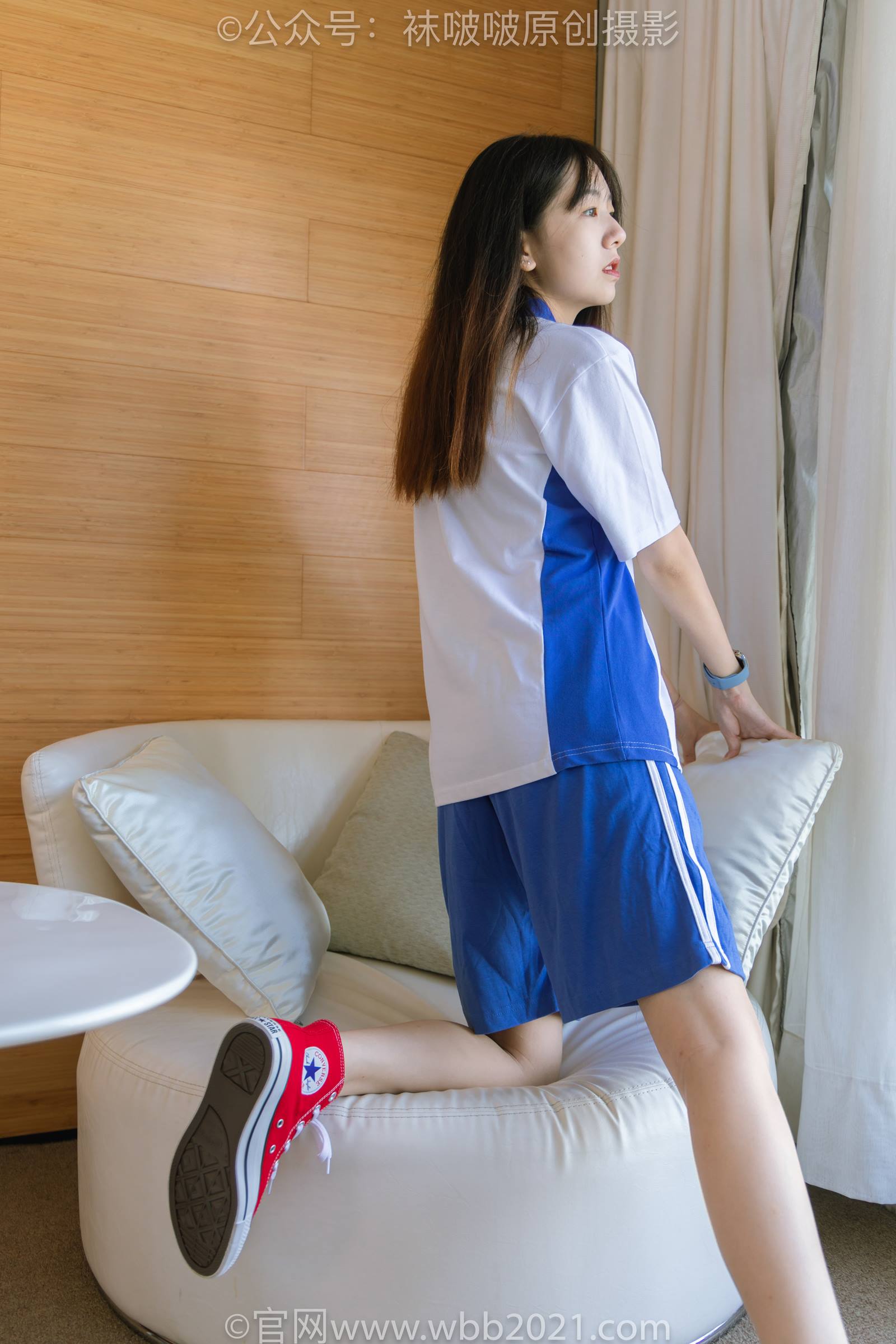 图片[48]-[BoBoSocks袜啵啵]NO.336 小甜豆-校服、帆布鞋、白棉袜、裸足[140P] – 速更版-美库