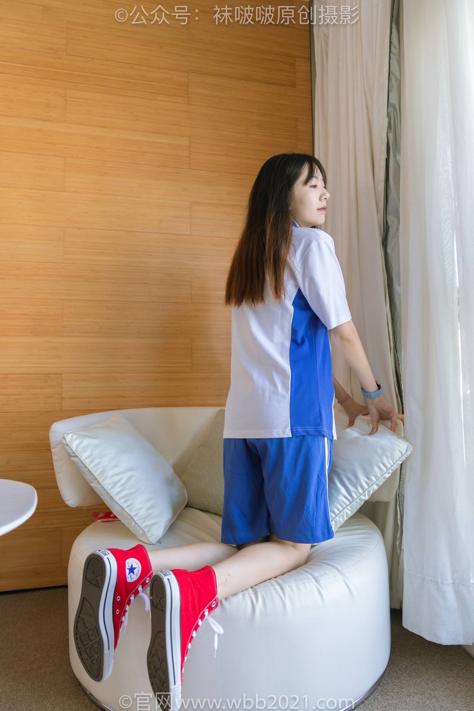 图片[50]-[BoBoSocks袜啵啵]NO.336 小甜豆-校服、帆布鞋、白棉袜、裸足[140P] – 速更版-美库