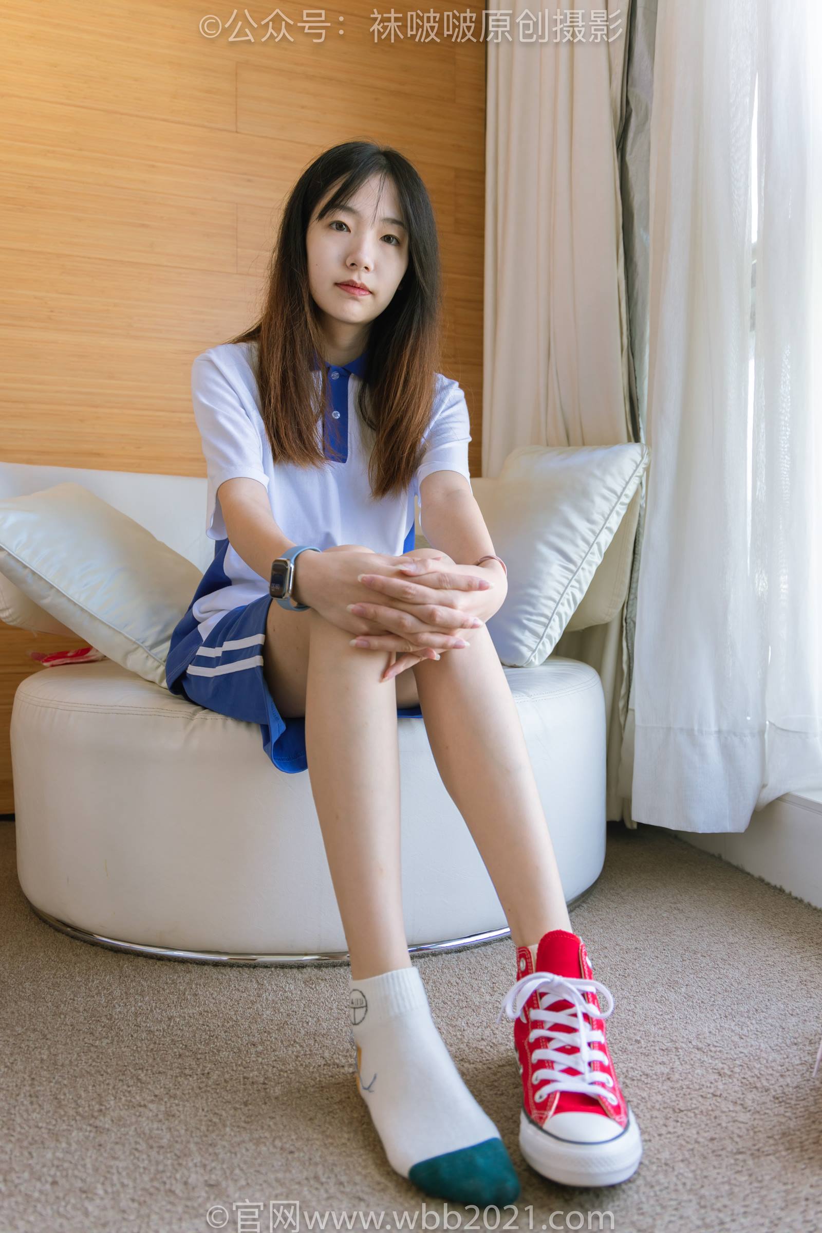 图片[51]-[BoBoSocks袜啵啵]NO.336 小甜豆-校服、帆布鞋、白棉袜、裸足[140P] – 速更版-美库