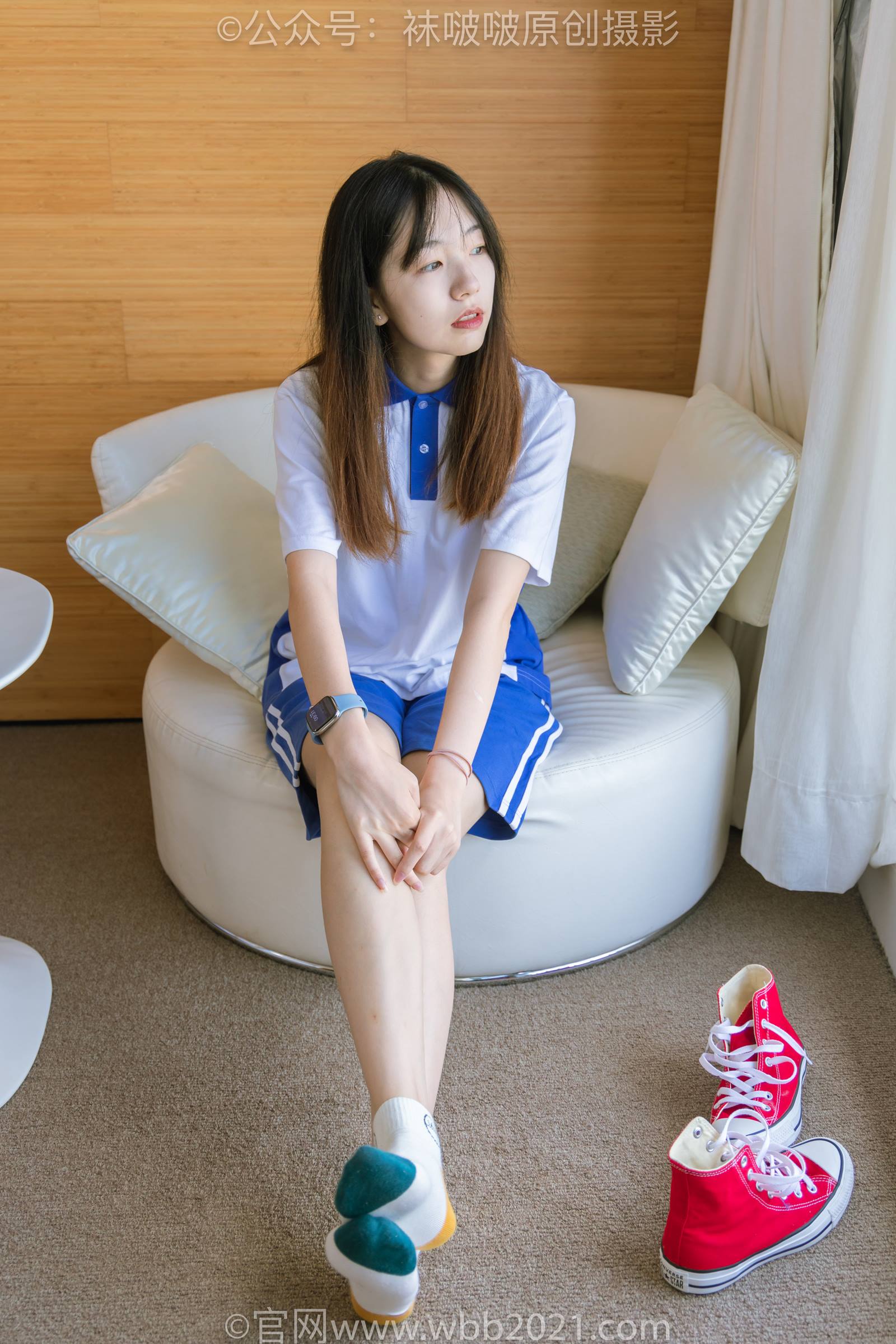 图片[58]-[BoBoSocks袜啵啵]NO.336 小甜豆-校服、帆布鞋、白棉袜、裸足[140P] – 速更版-美库