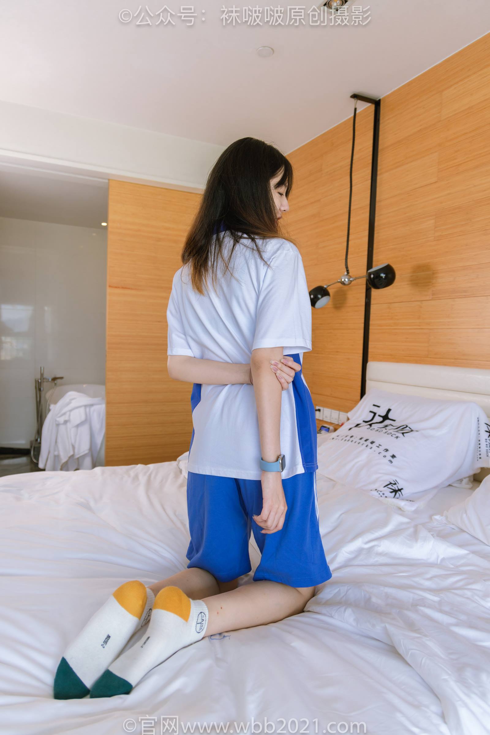 图片[89]-[BoBoSocks袜啵啵]NO.336 小甜豆-校服、帆布鞋、白棉袜、裸足[140P] – 速更版-美库