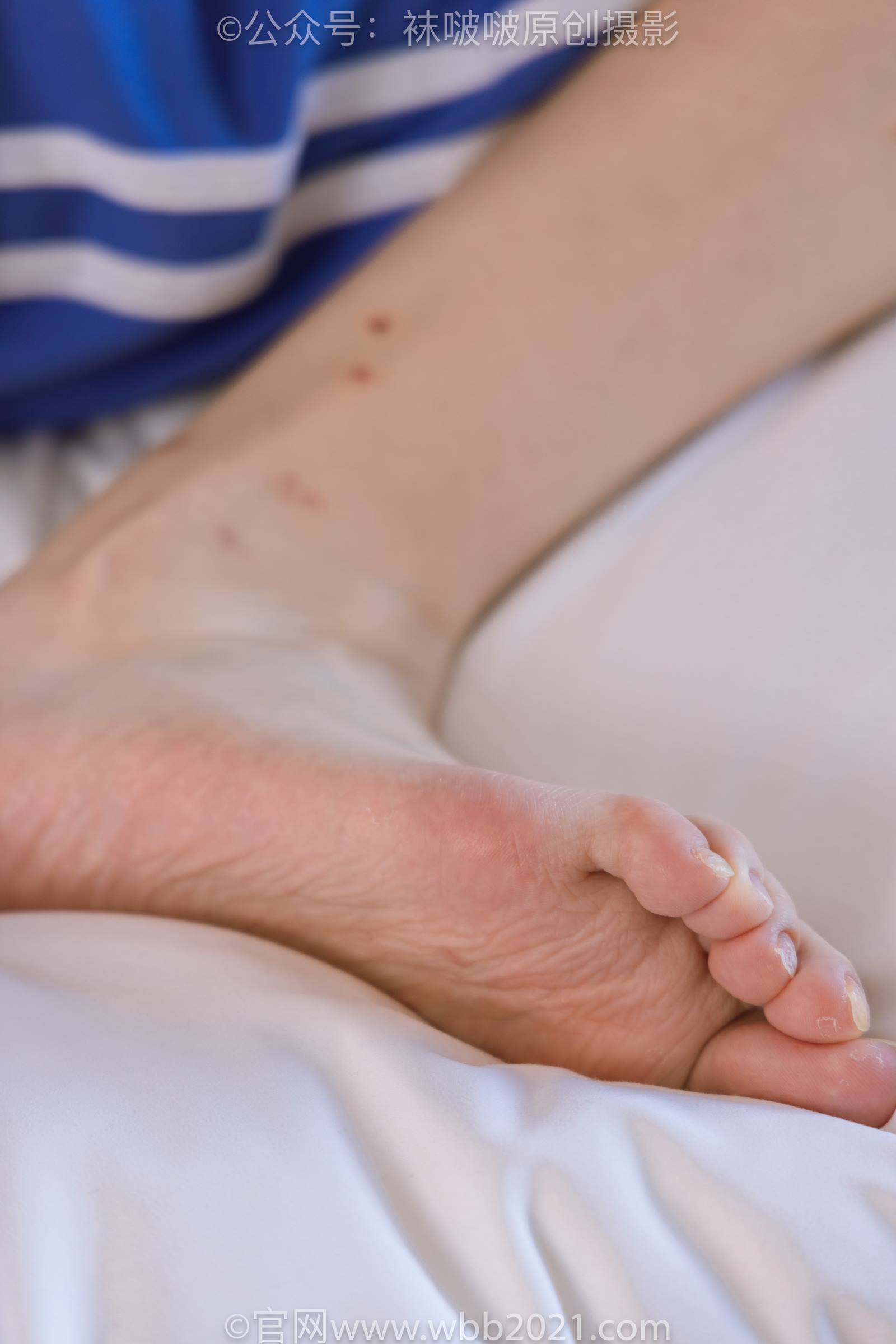 图片[130]-[BoBoSocks袜啵啵]NO.336 小甜豆-校服、帆布鞋、白棉袜、裸足[140P] – 速更版-美库