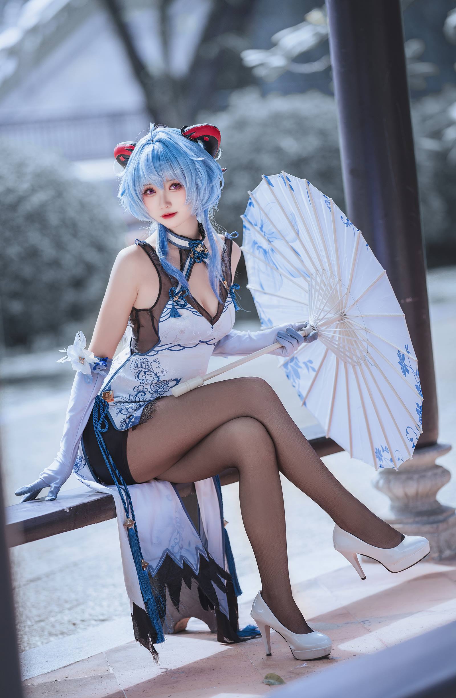 图片[15]-大大卷卷小卷  原神甘雨 旗袍[18P] – 速更版-美库