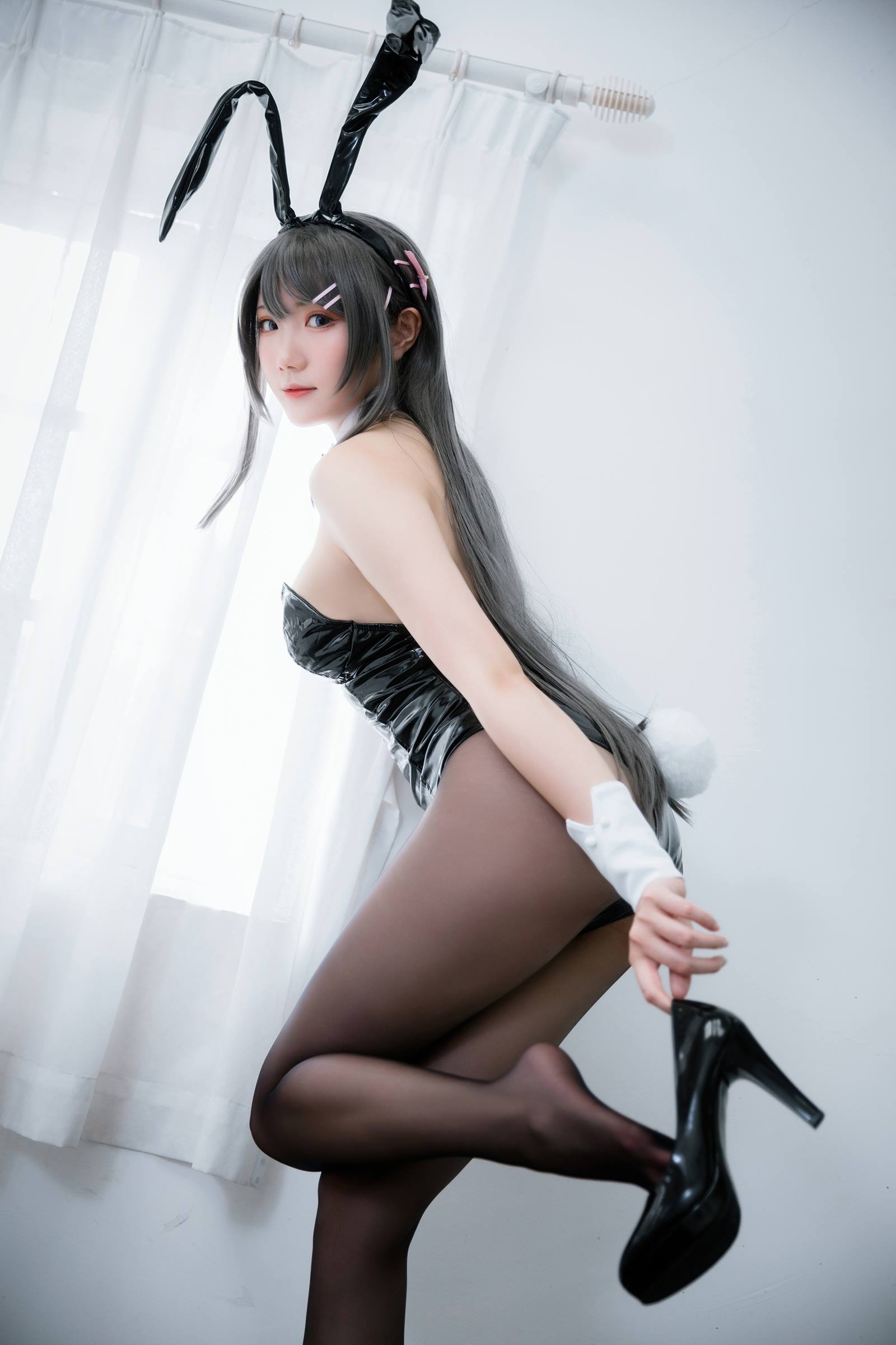 图片[15]-瓜希酱  – 樱岛麻衣 兔女郎[31P] – 速更版-美库