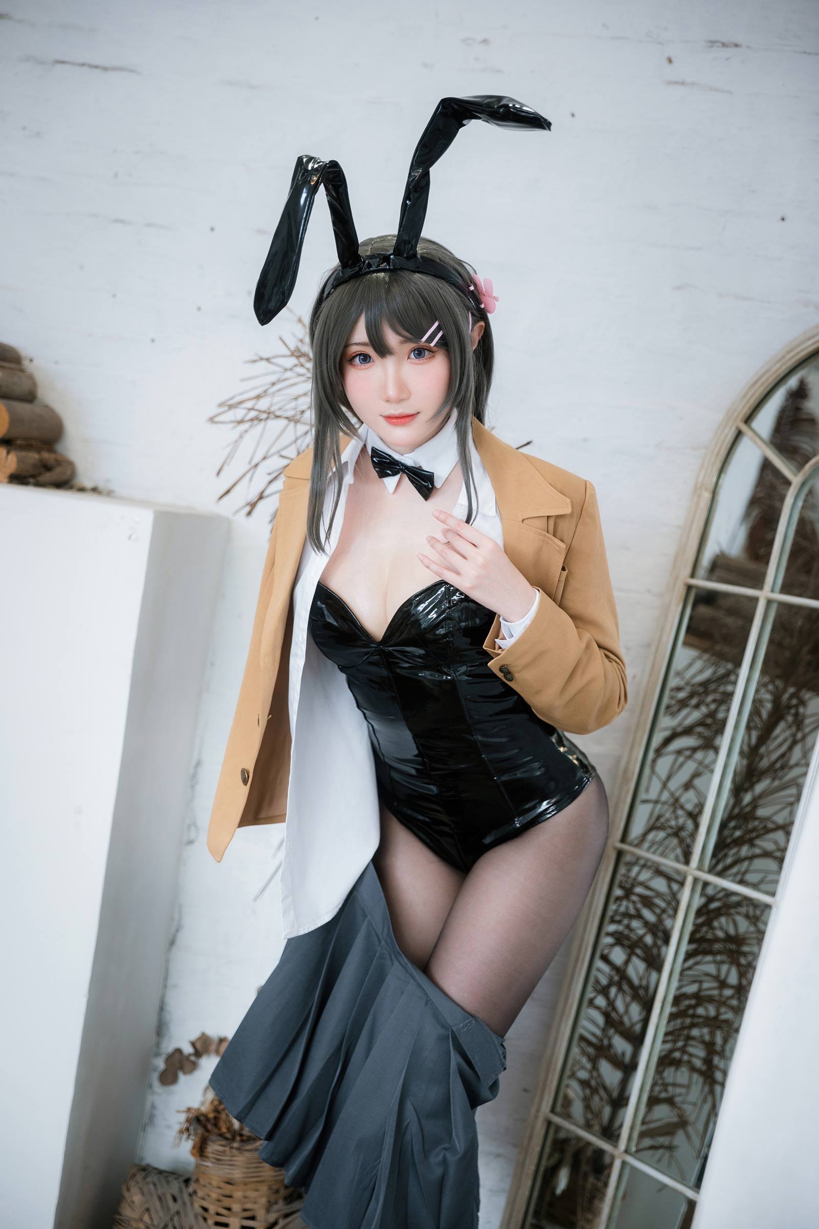 图片[30]-瓜希酱  – 樱岛麻衣 兔女郎[31P] – 速更版-美库
