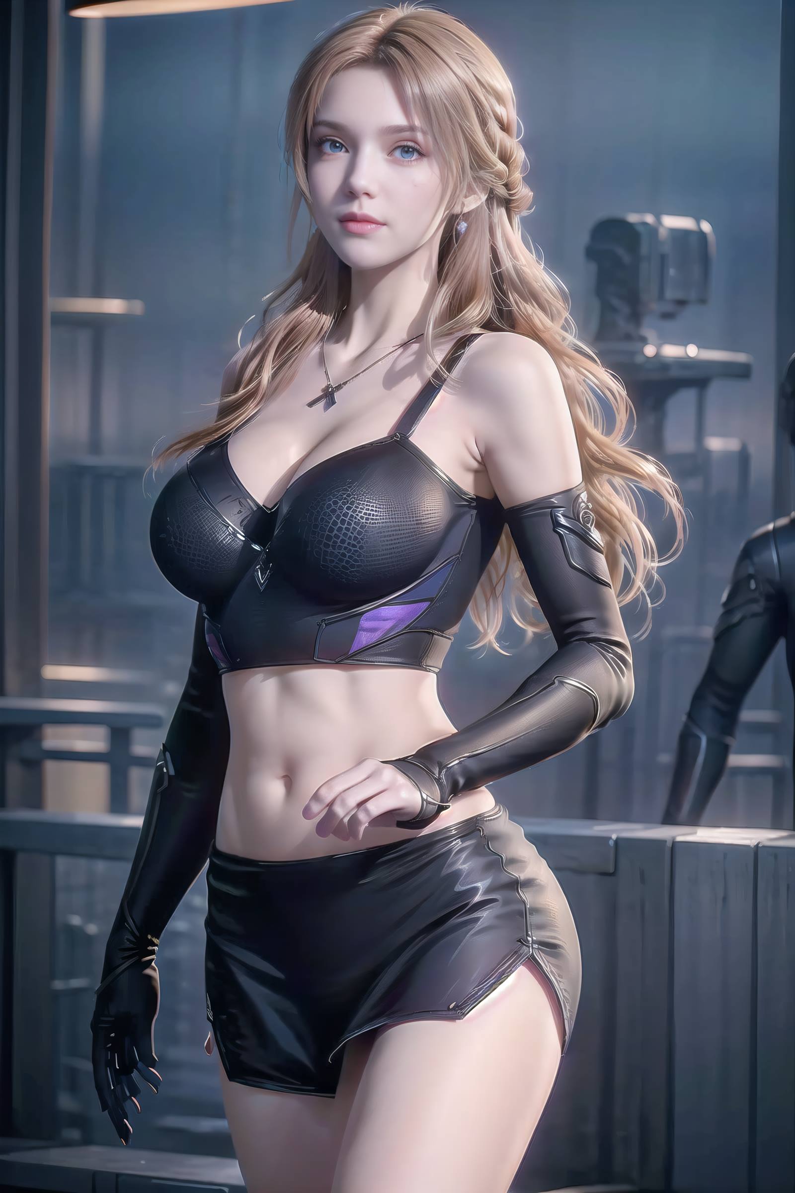 图片[34]-AI绘画 162 吞噬星空-珍妮特 居家清凉写真[60P] – 速更版-美库