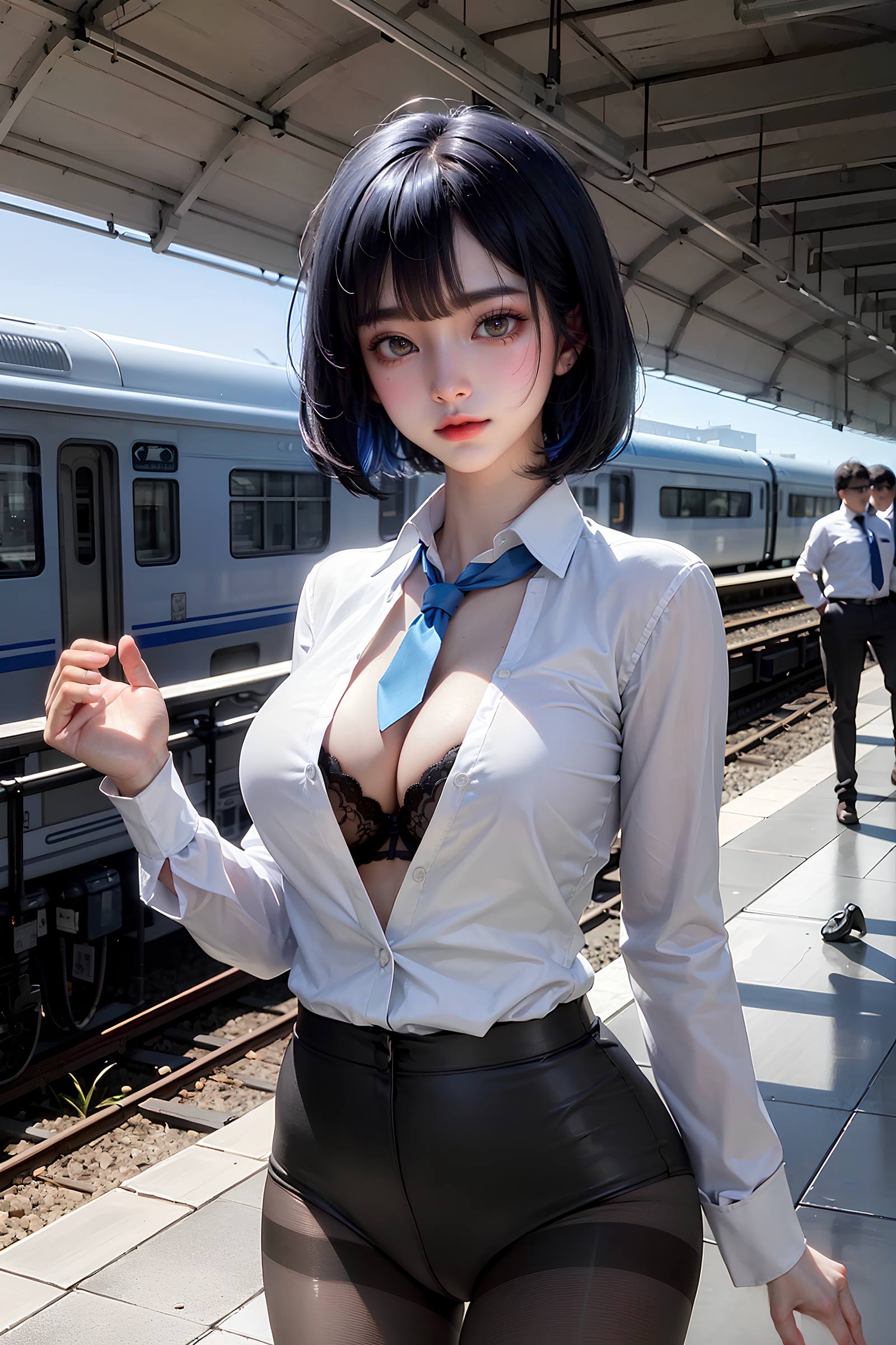 图片[164]-AI绘画 160 Generated[186P] – 速更版-美库