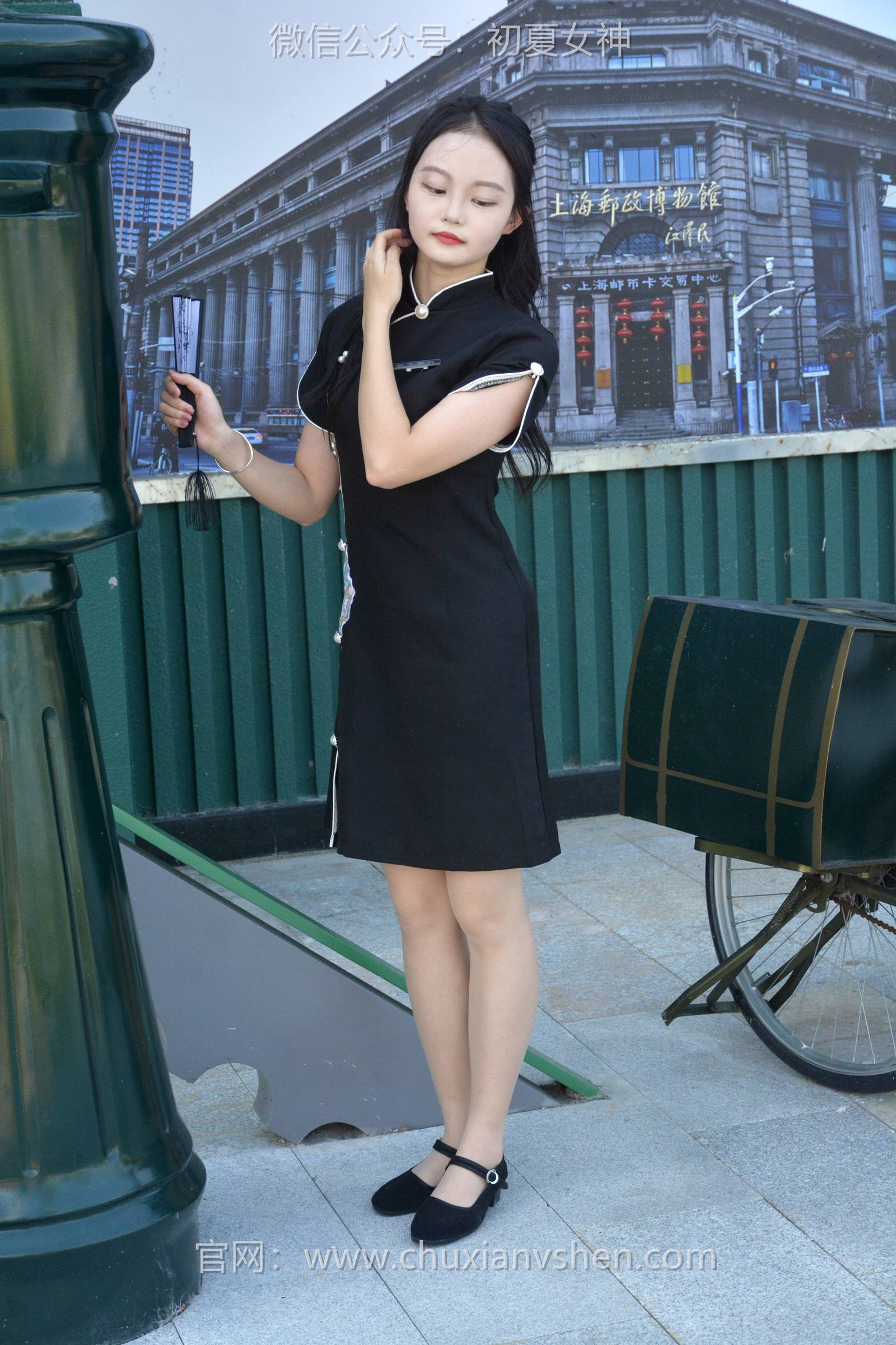 图片[18]-初夏女神 NO.089 双双 黑色旗袍[140P] – 速更版-美库