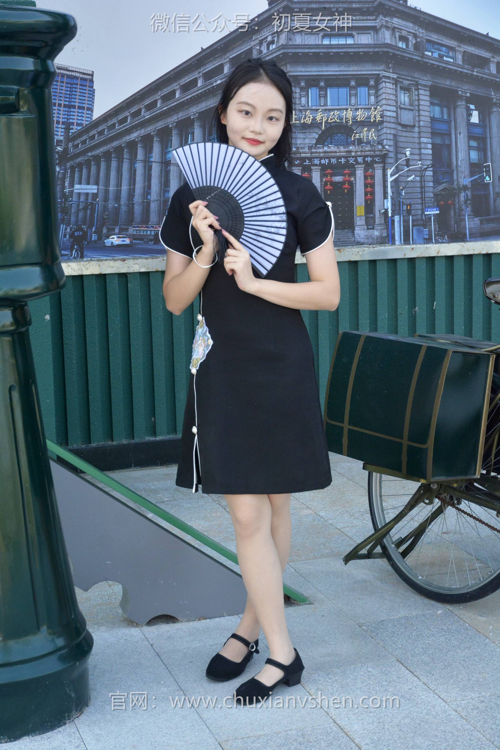 图片[19]-初夏女神 NO.089 双双 黑色旗袍[140P] – 速更版-美库