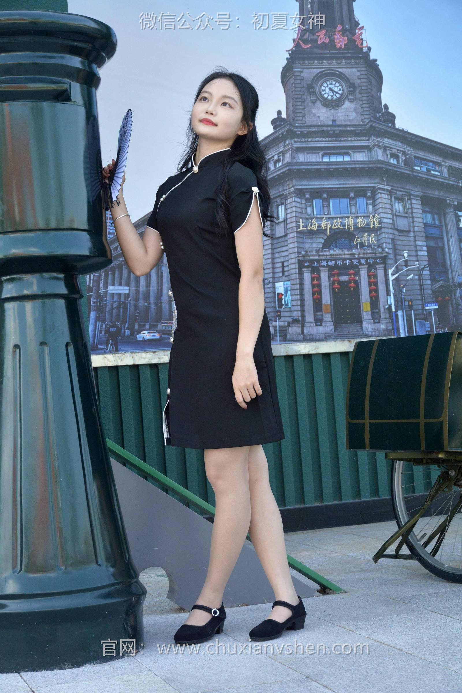 图片[27]-初夏女神 NO.089 双双 黑色旗袍[140P] – 速更版-美库