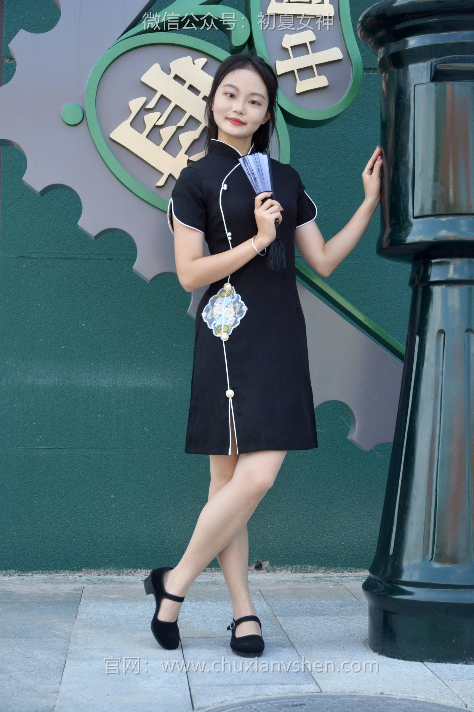 图片[42]-初夏女神 NO.089 双双 黑色旗袍[140P] – 速更版-美库