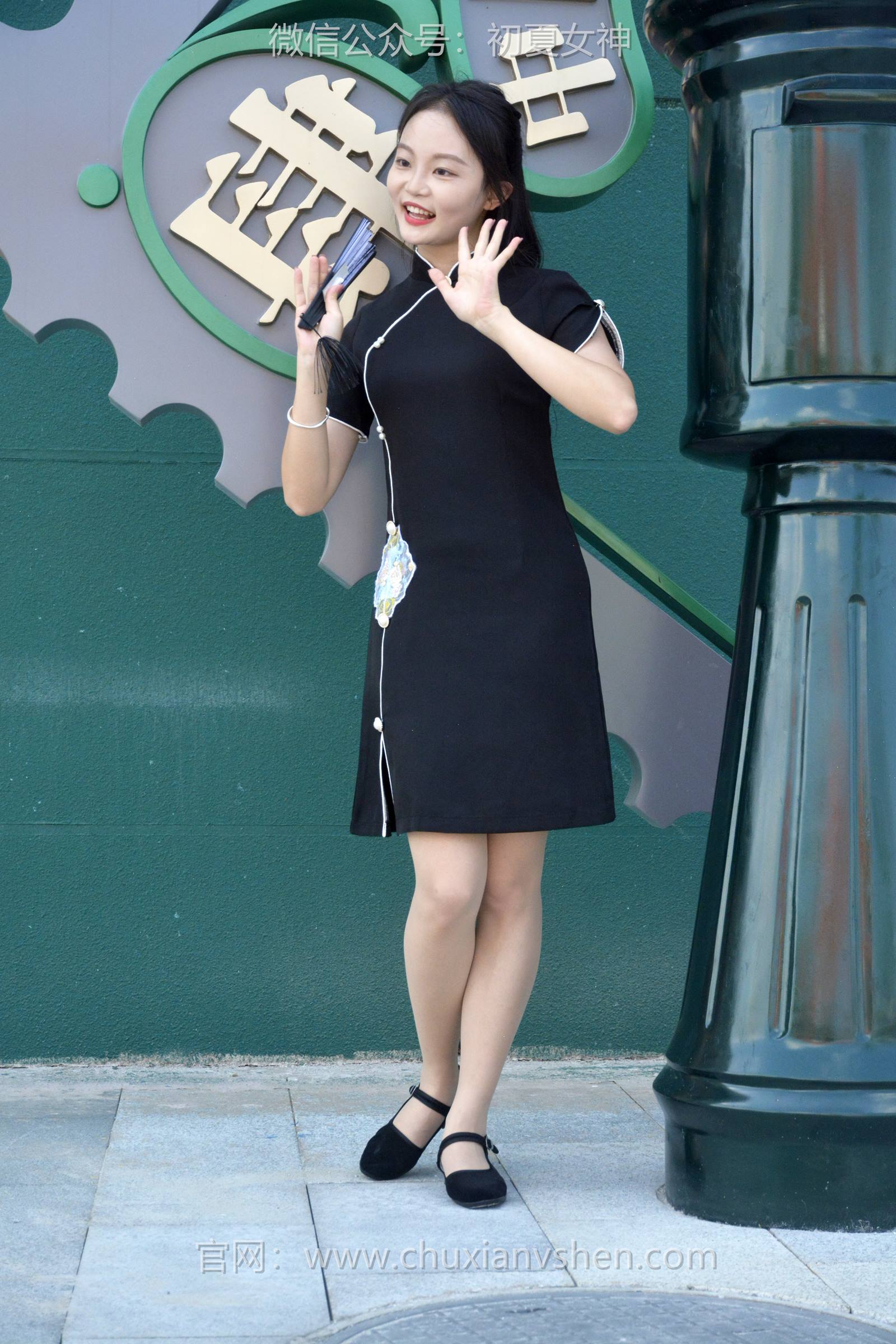 图片[44]-初夏女神 NO.089 双双 黑色旗袍[140P] – 速更版-美库