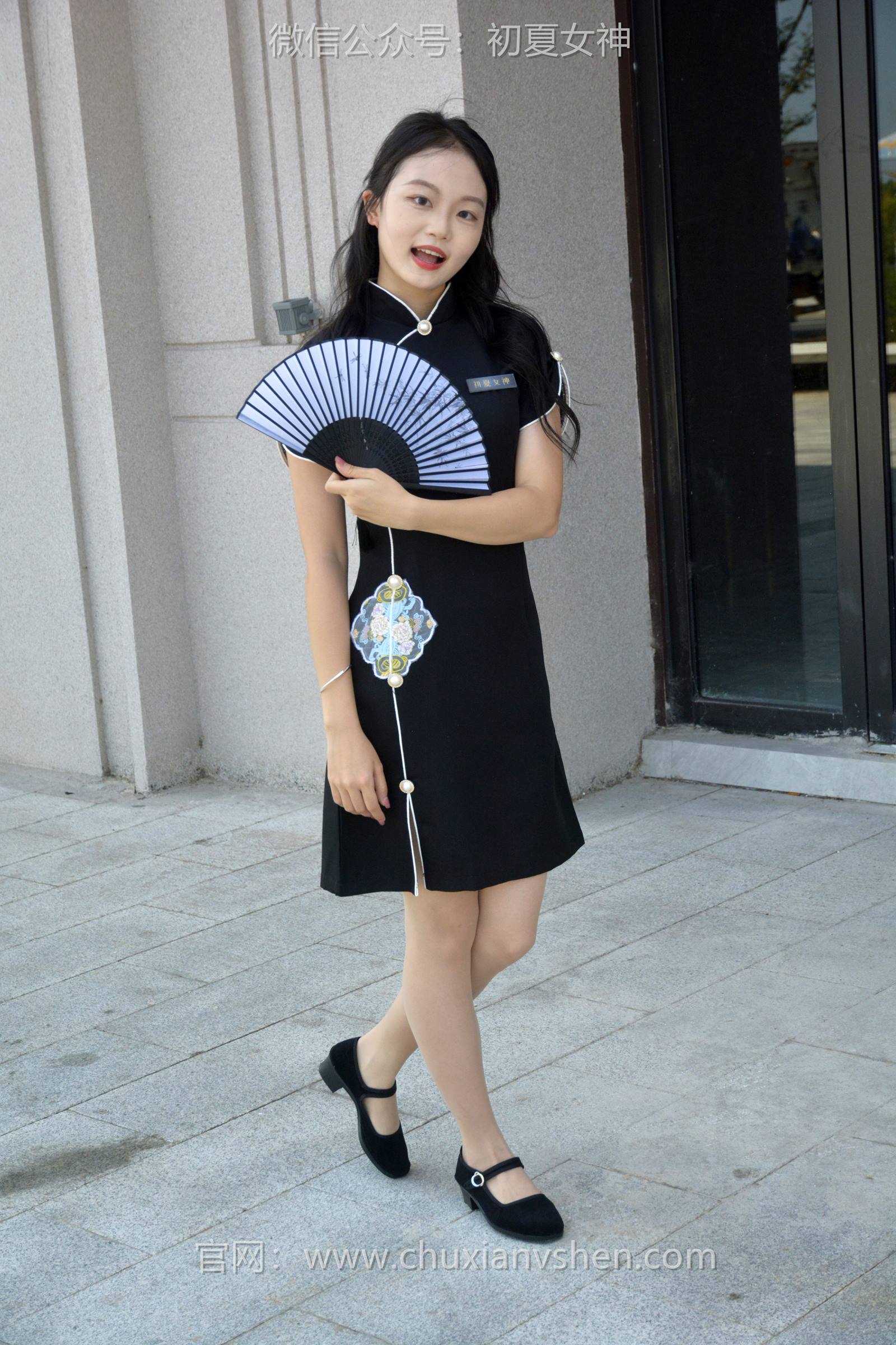 图片[47]-初夏女神 NO.089 双双 黑色旗袍[140P] – 速更版-美库
