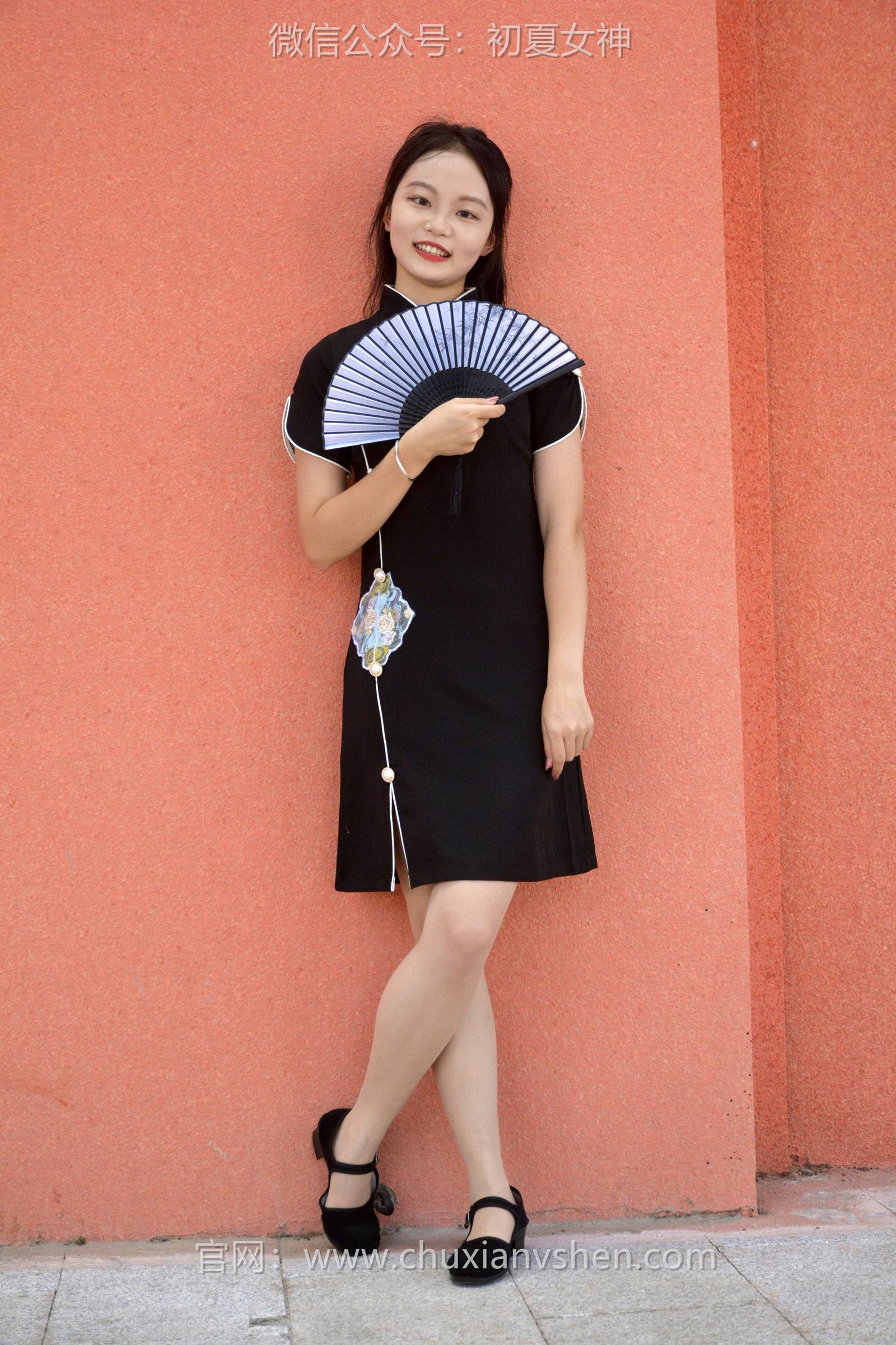 图片[73]-初夏女神 NO.089 双双 黑色旗袍[140P] – 速更版-美库