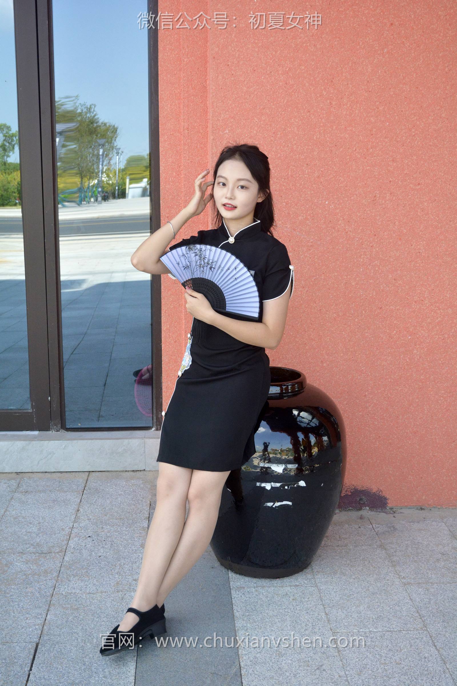 图片[91]-初夏女神 NO.089 双双 黑色旗袍[140P] – 速更版-美库