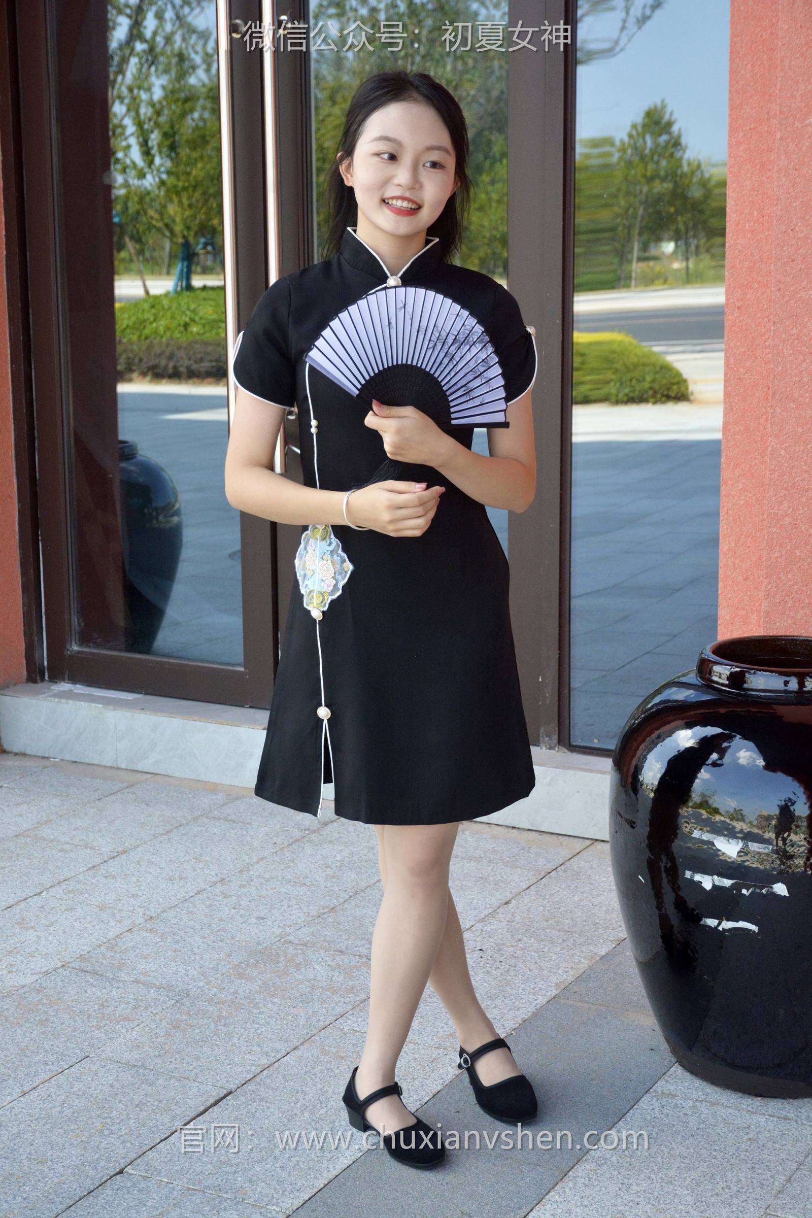 图片[96]-初夏女神 NO.089 双双 黑色旗袍[140P] – 速更版-美库