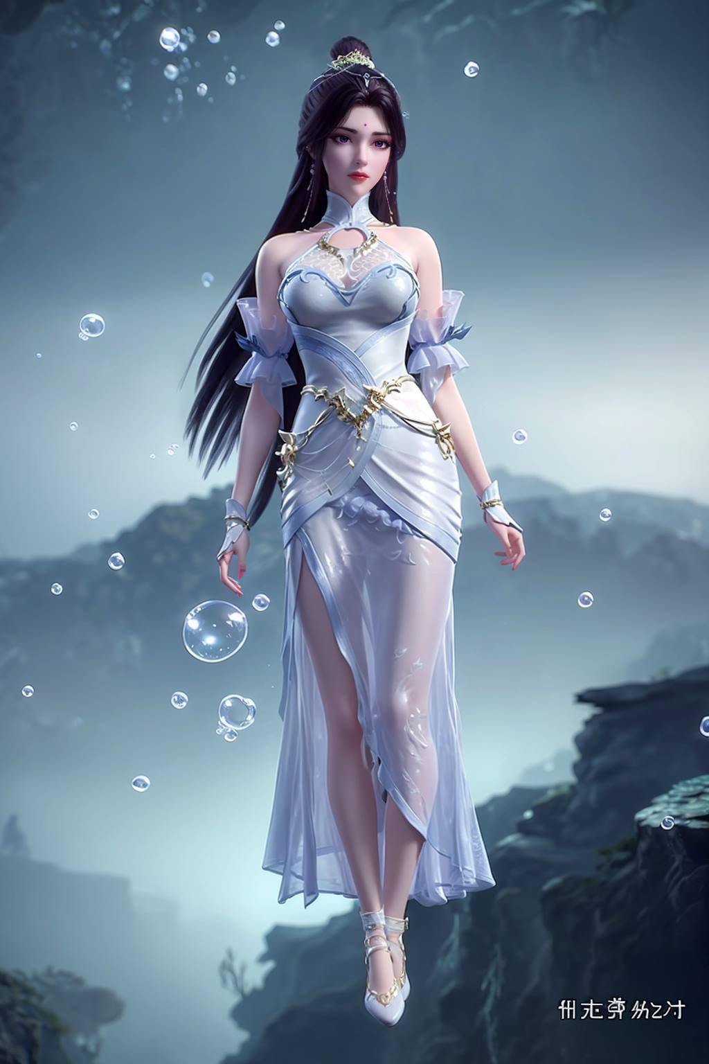 图片[15]-AI绘画 165 完美世界-月婵 主身全身版[102P] – 速更版-美库