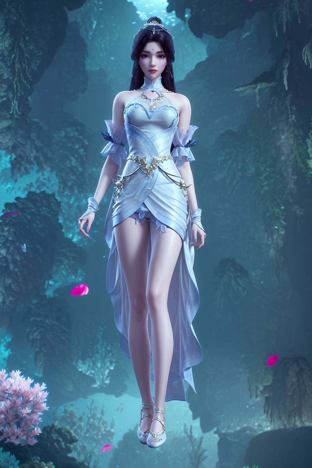 图片[17]-AI绘画 165 完美世界-月婵 主身全身版[102P] – 速更版-美库