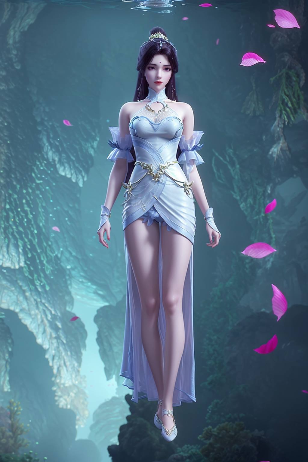 图片[18]-AI绘画 165 完美世界-月婵 主身全身版[102P] – 速更版-美库