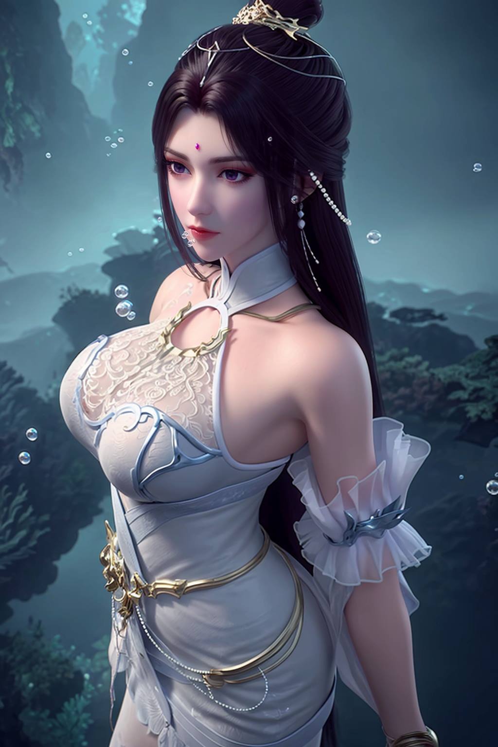 图片[27]-AI绘画 165 完美世界-月婵 主身全身版[102P] – 速更版-美库