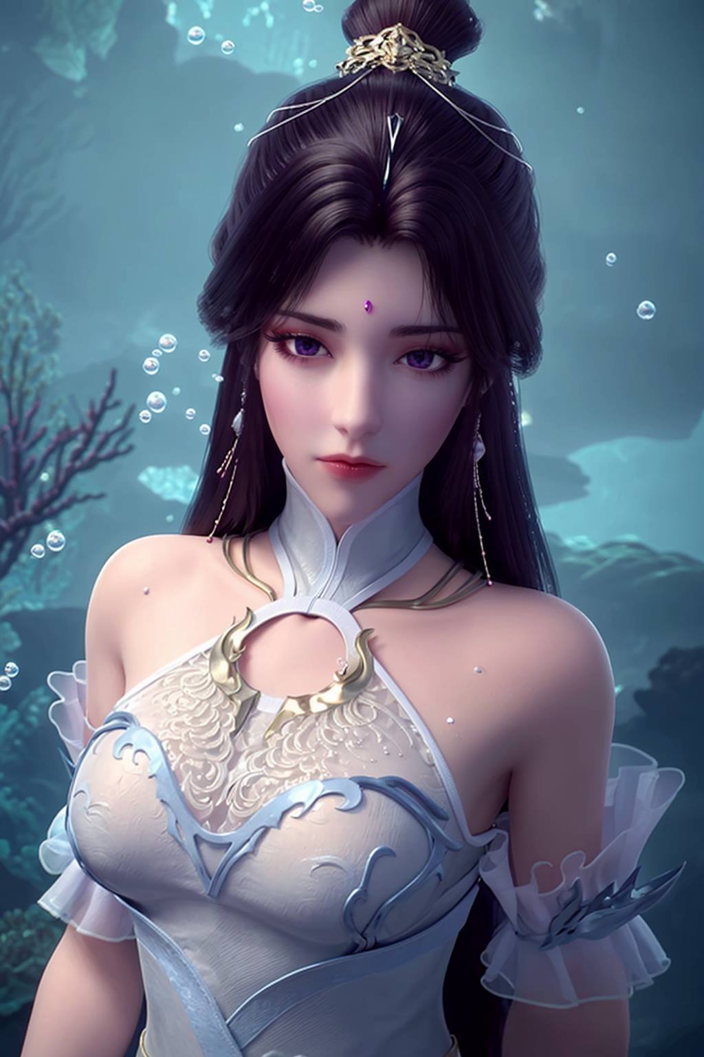 图片[36]-AI绘画 165 完美世界-月婵 主身全身版[102P] – 速更版-美库