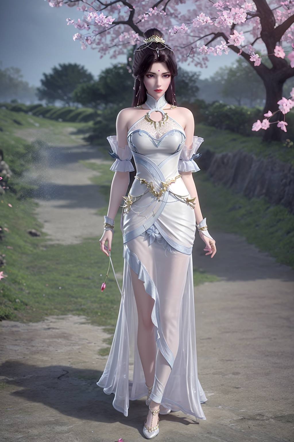 图片[37]-AI绘画 165 完美世界-月婵 主身全身版[102P] – 速更版-美库