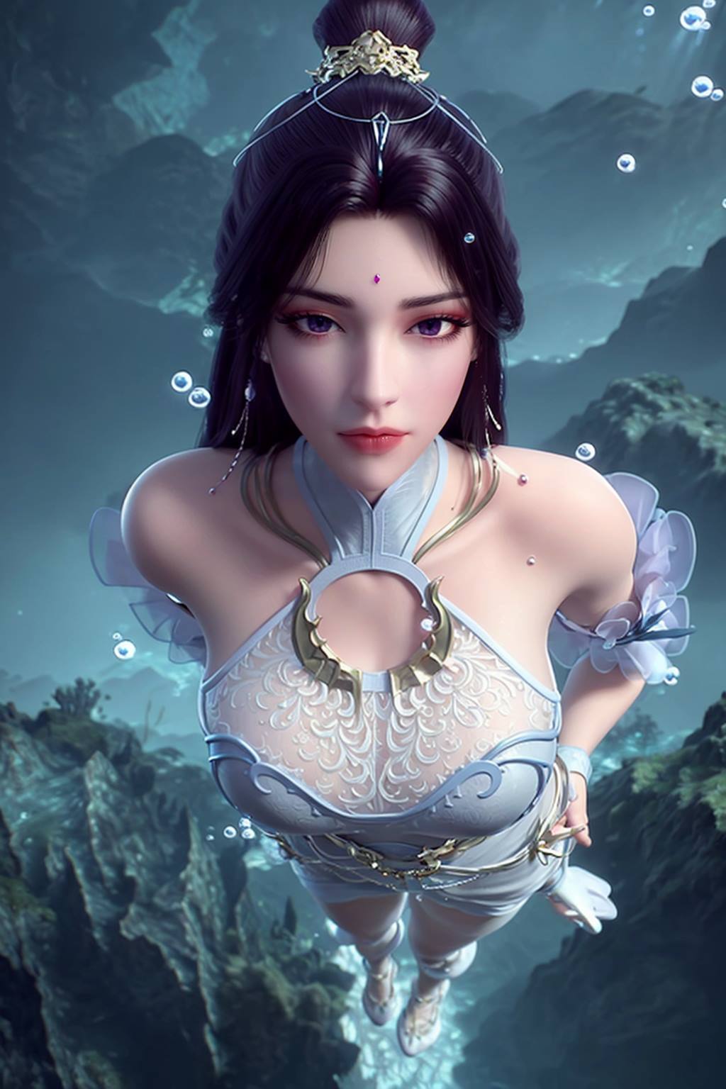 图片[39]-AI绘画 165 完美世界-月婵 主身全身版[102P] – 速更版-美库