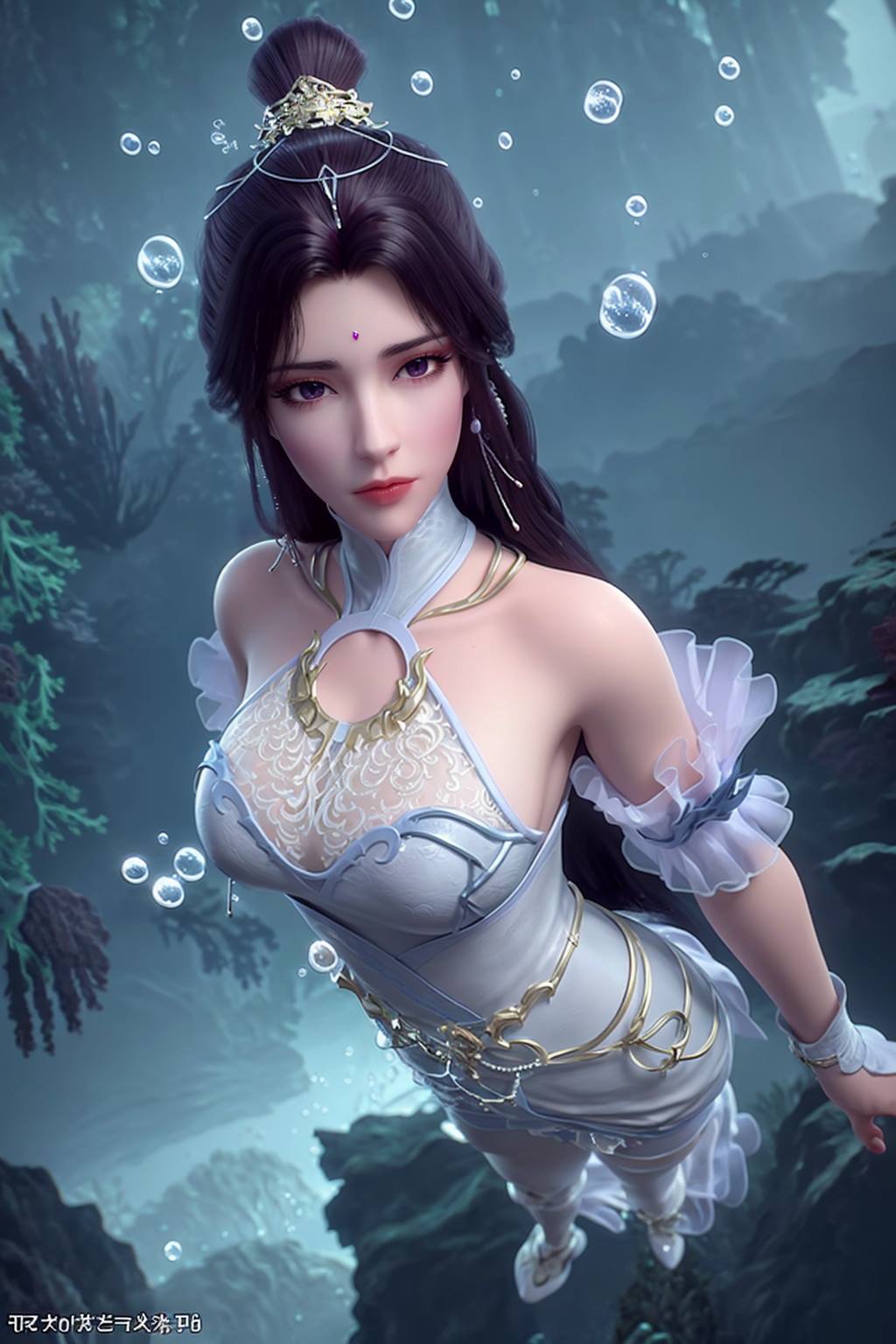 图片[40]-AI绘画 165 完美世界-月婵 主身全身版[102P] – 速更版-美库