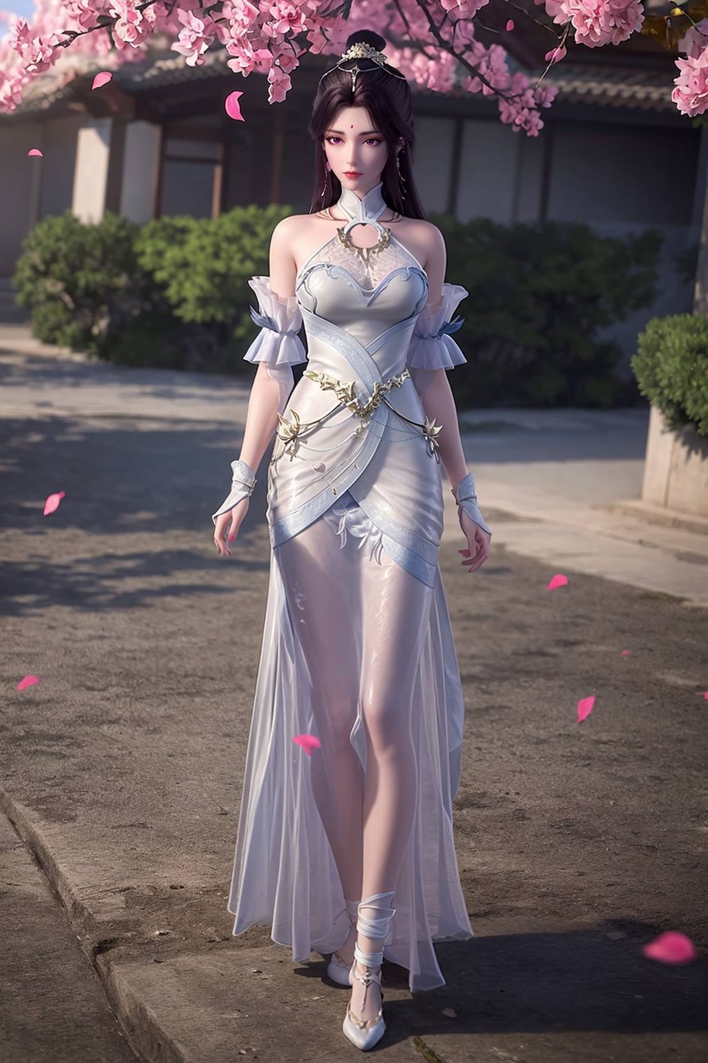 图片[41]-AI绘画 165 完美世界-月婵 主身全身版[102P] – 速更版-美库