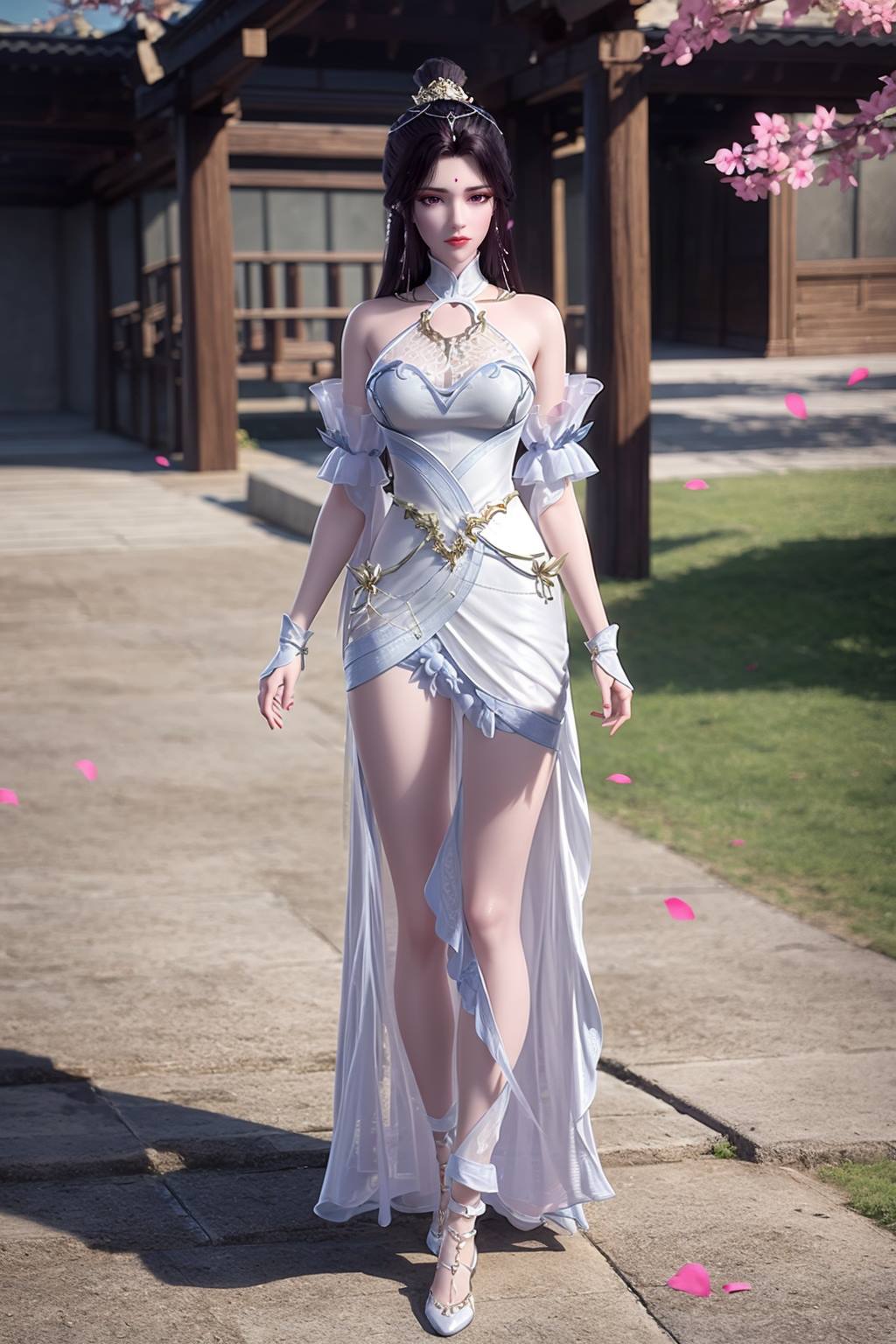 图片[42]-AI绘画 165 完美世界-月婵 主身全身版[102P] – 速更版-美库