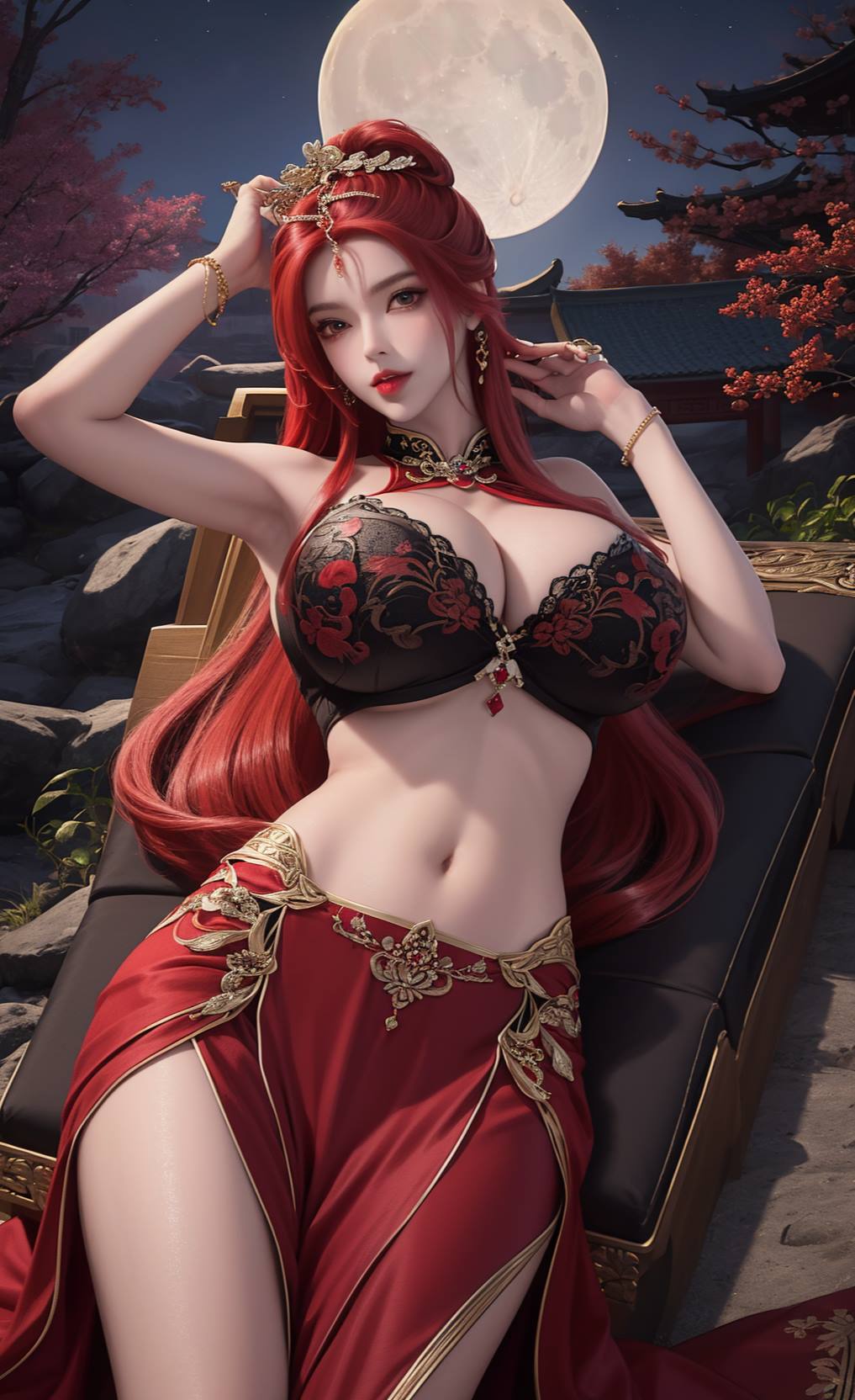 图片[10]-AI绘画 166 完美世界-曼沙珠华 国风[75P] – 速更版-美库