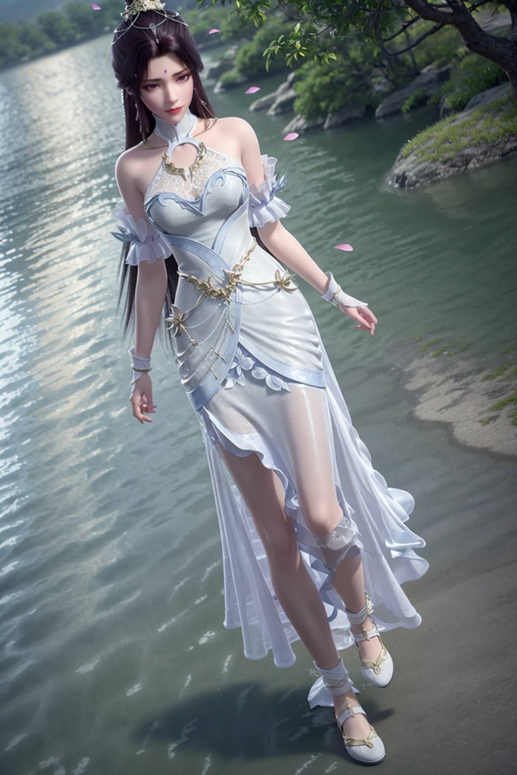 图片[43]-AI绘画 165 完美世界-月婵 主身全身版[102P] – 速更版-美库