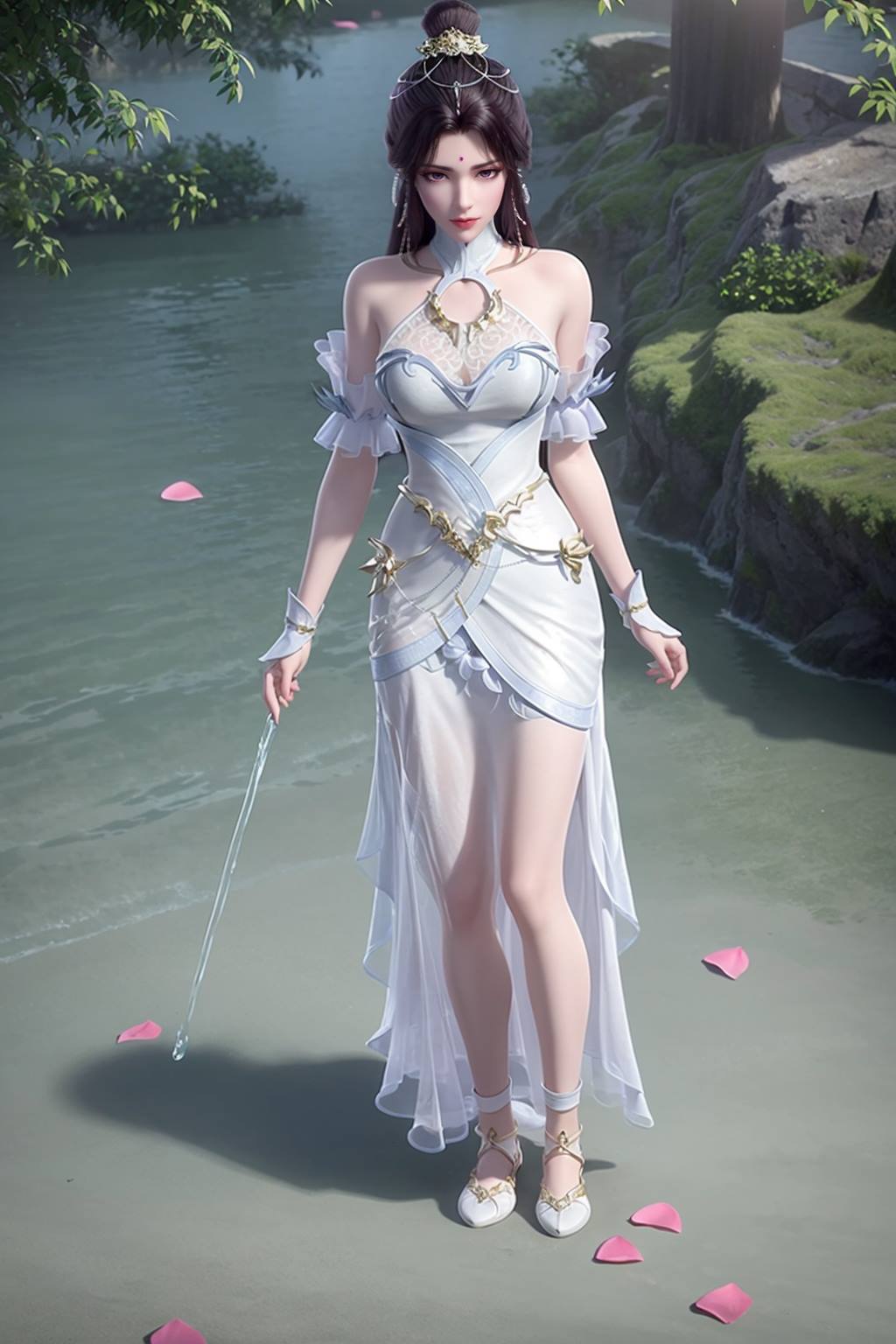 图片[44]-AI绘画 165 完美世界-月婵 主身全身版[102P] – 速更版-美库