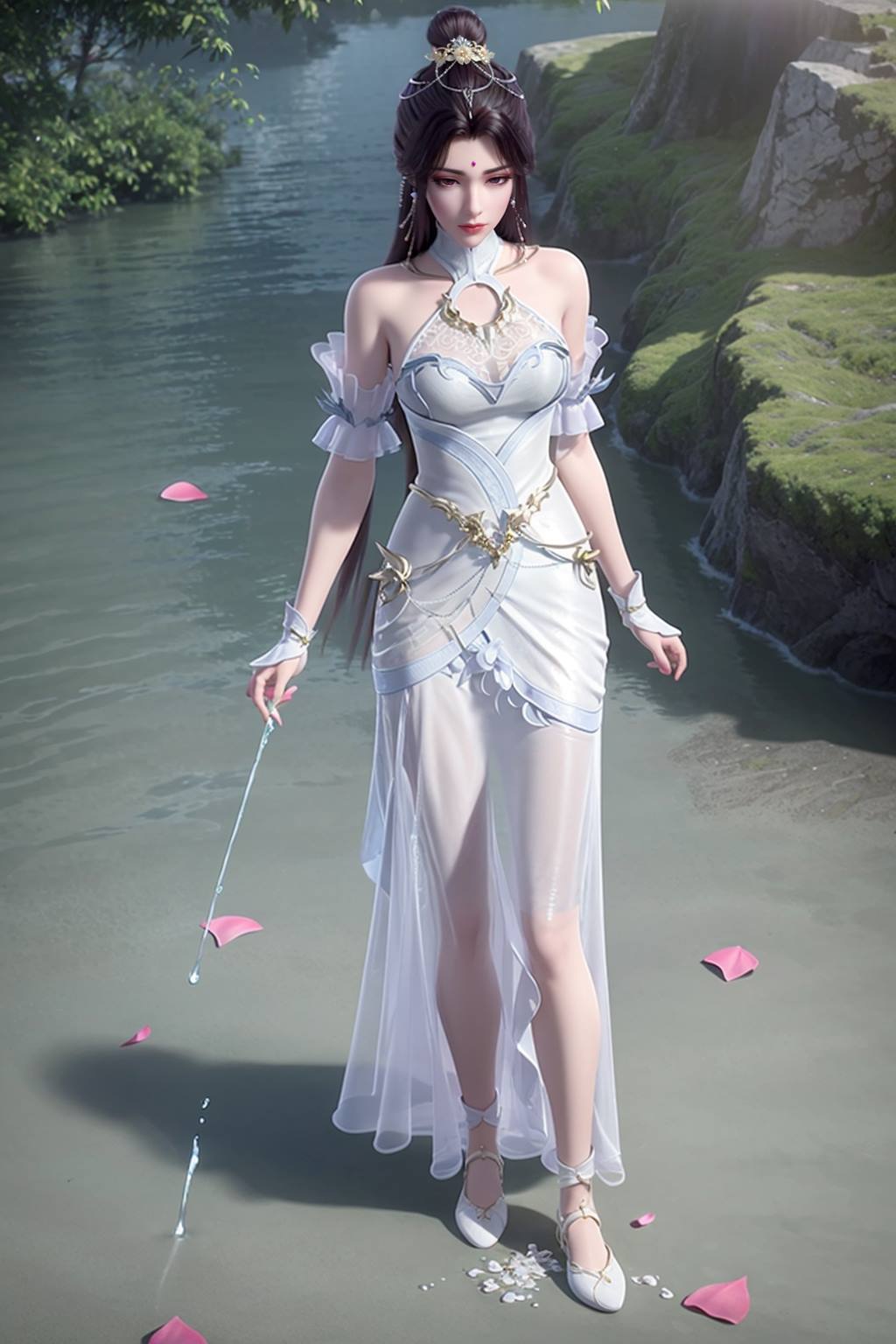 图片[47]-AI绘画 165 完美世界-月婵 主身全身版[102P] – 速更版-美库