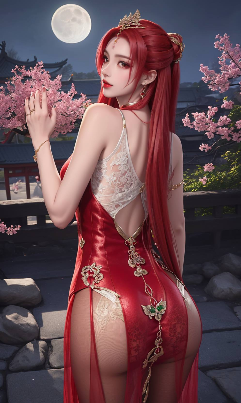 图片[16]-AI绘画 166 完美世界-曼沙珠华 国风[75P] – 速更版-美库